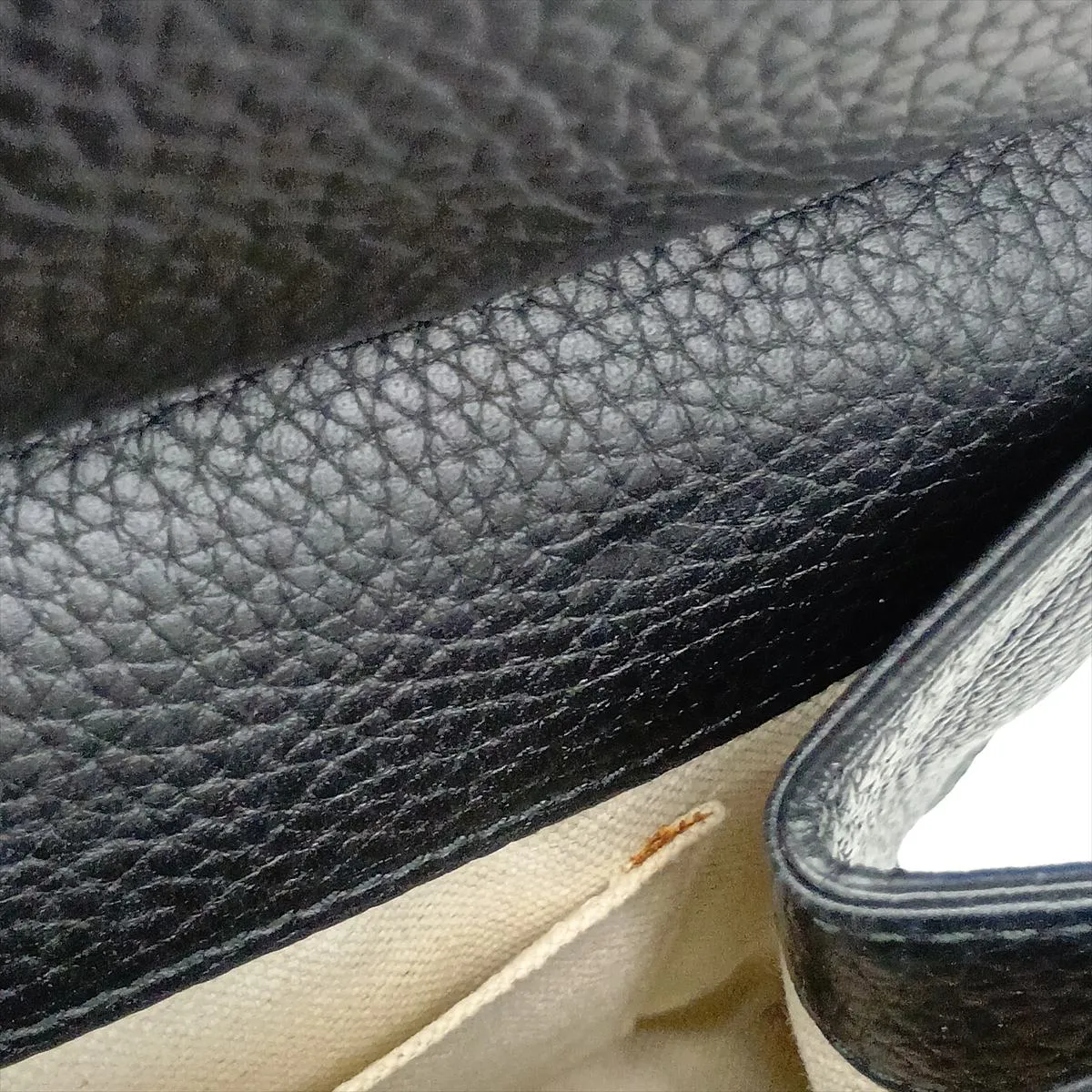 GG Marmont 442622 Leather 2-Way Handbag, Black — view 15