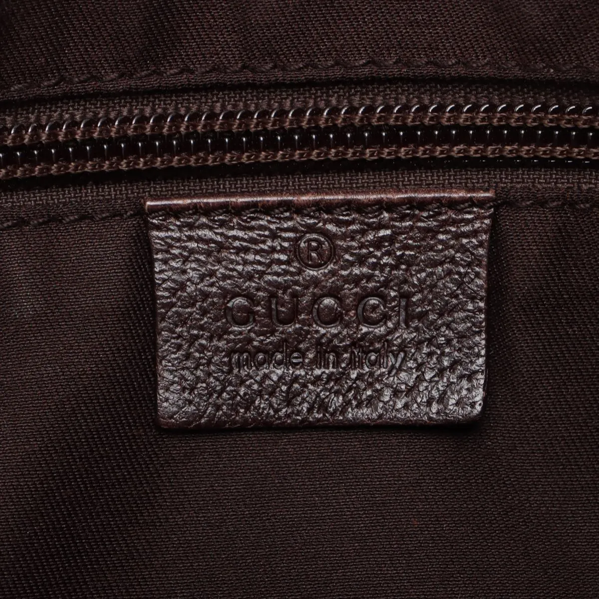 GG Canvas x Leather Shoulder Bag Beige x Brown 122790 — view 8