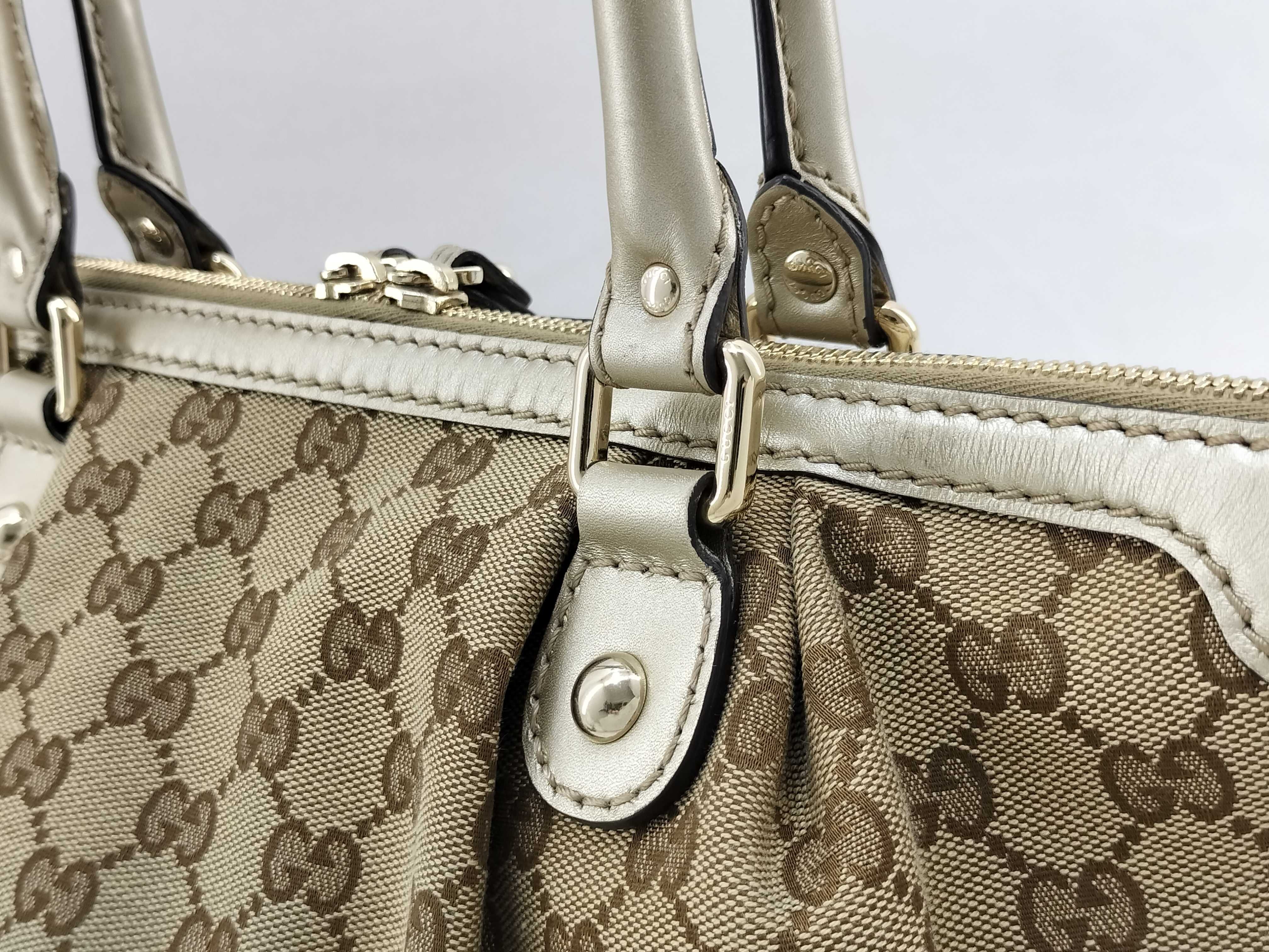 GG Canvas Handbag Sukey 2-way GG Canvas Shoulder Bag Handbag — view 3