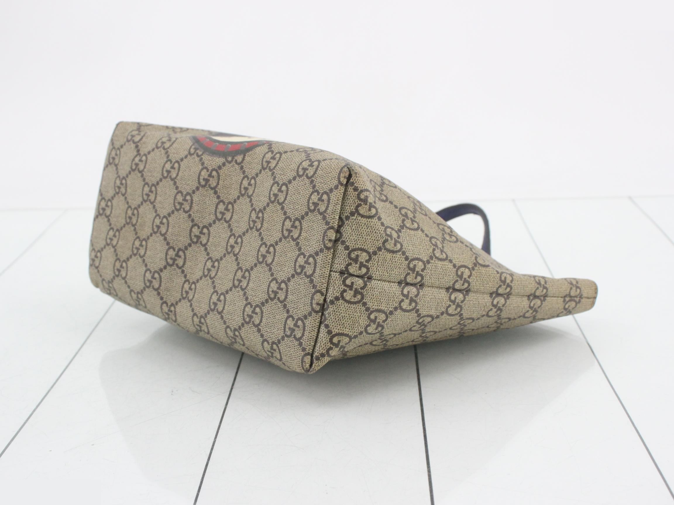 GG Supreme Children's Dog Motif Handbag — view 6