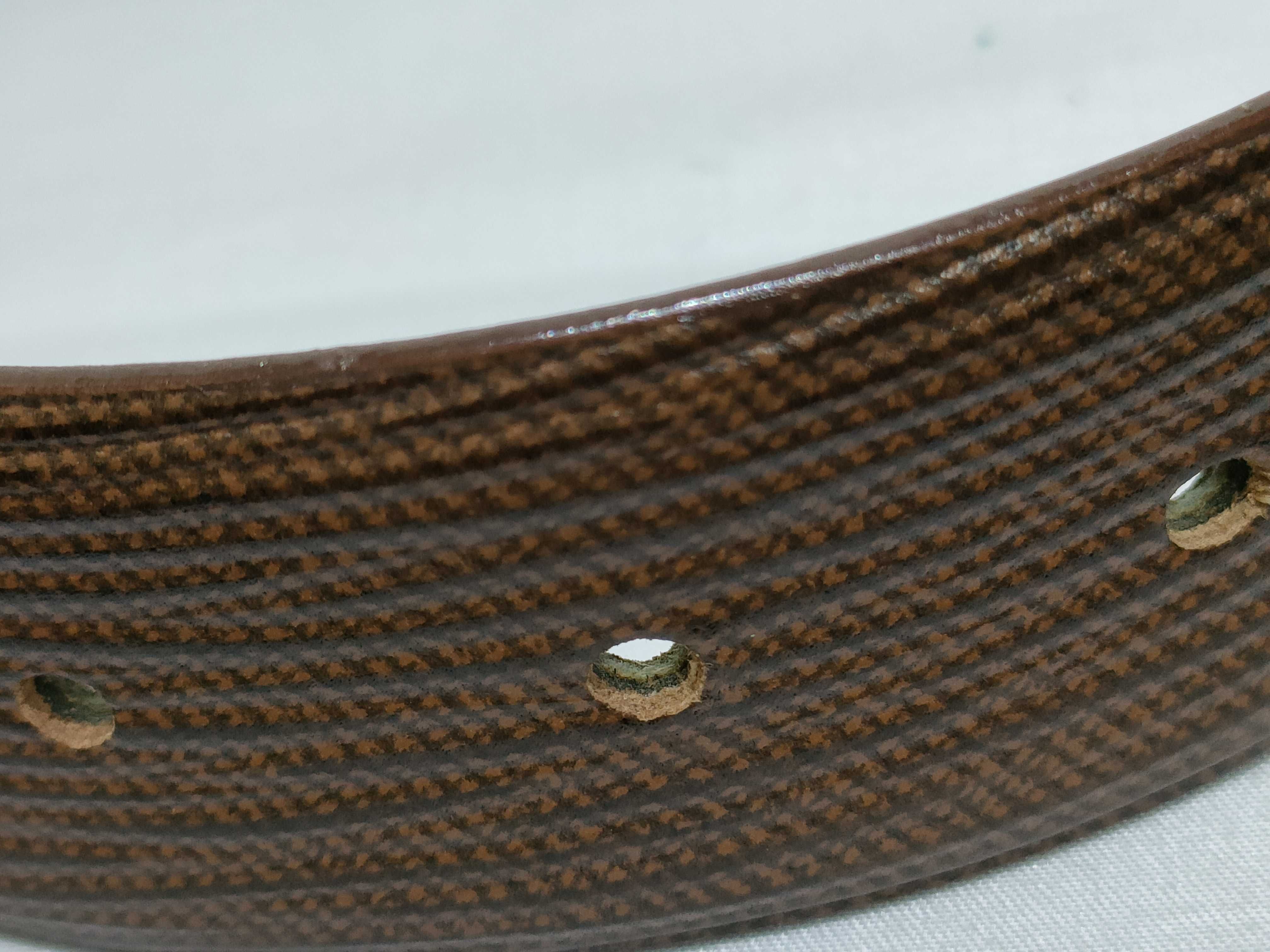 Gold Hardware FF Buckle FF Leather Belt — view 6