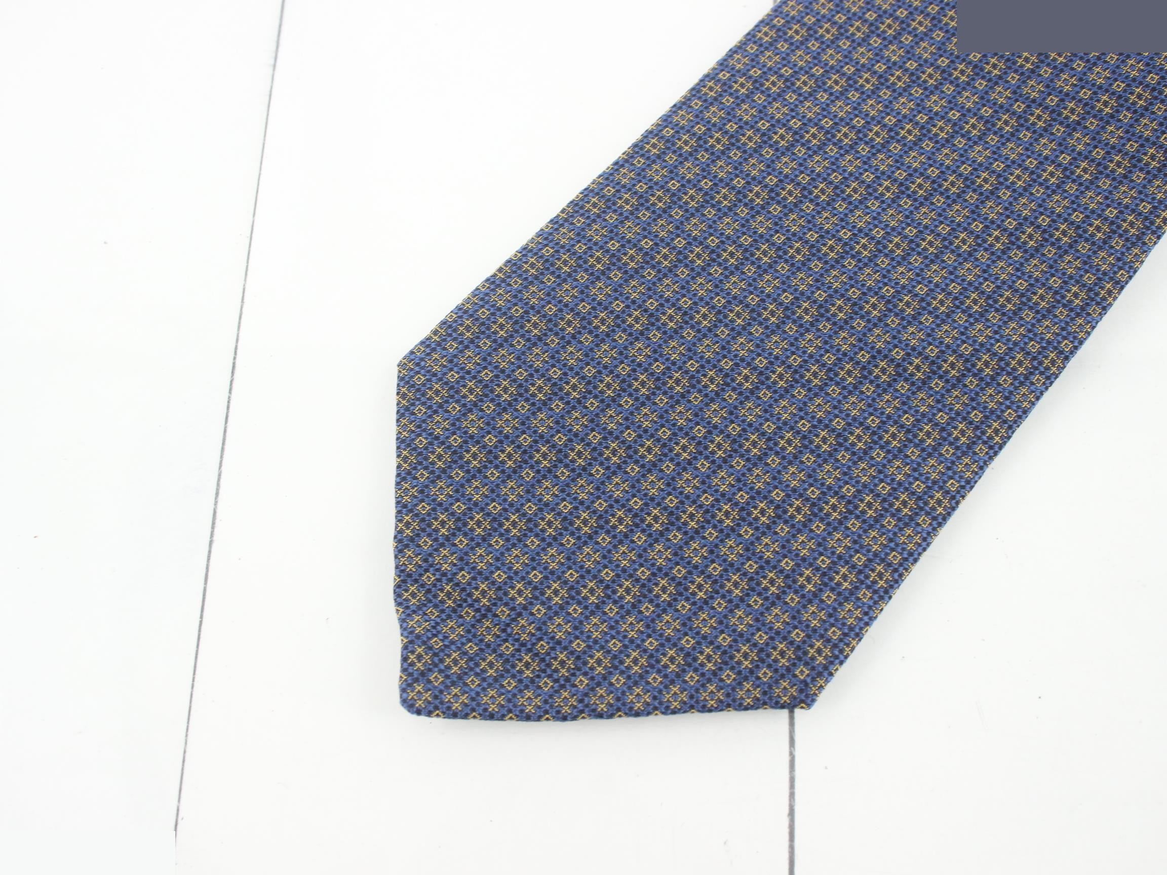Unused Hermes tie with dust bag. — view 3