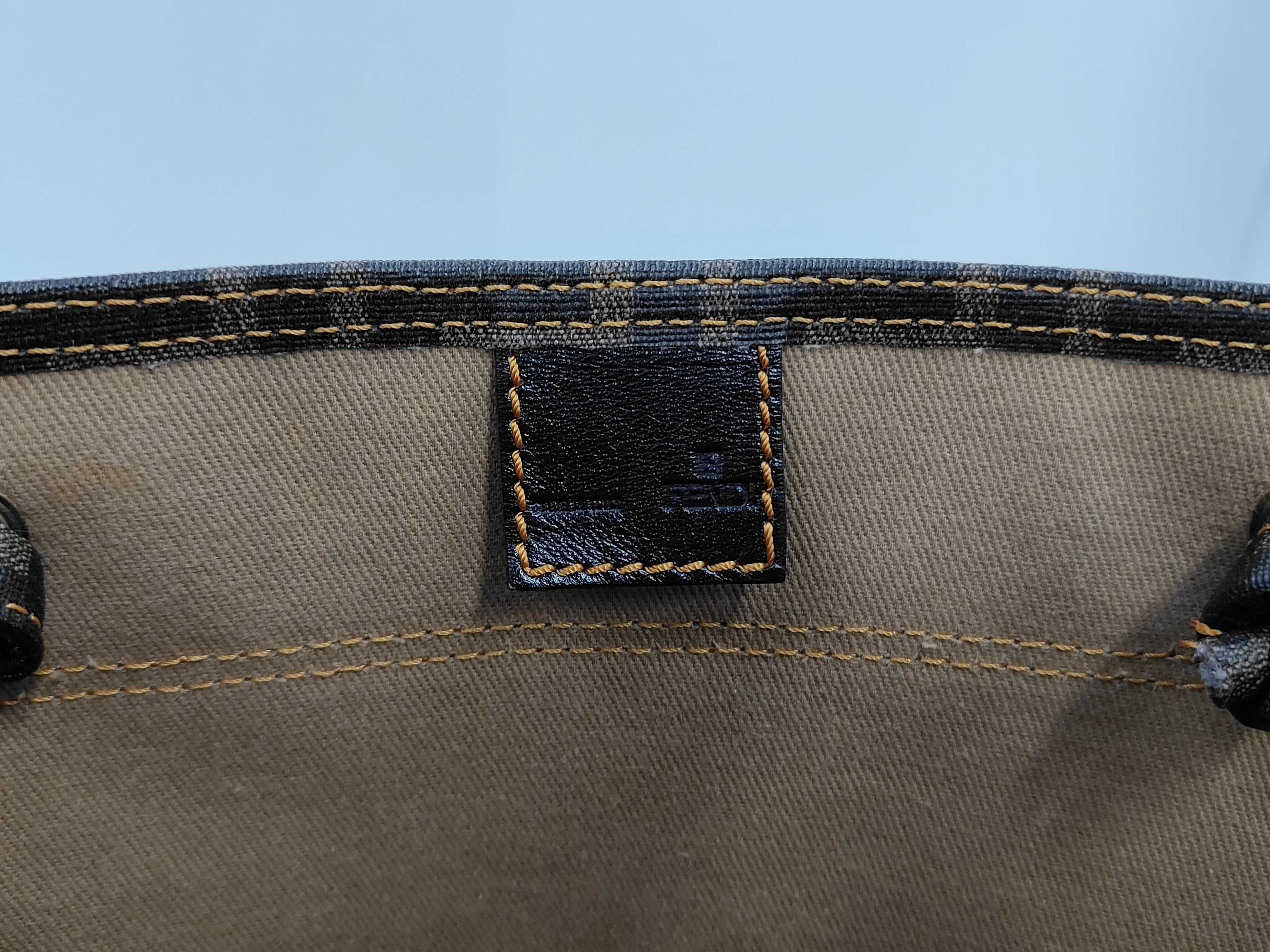2384・8B183 Tote Bag Zucca x Zucchino Brown Beige Tote Bag — view 9
