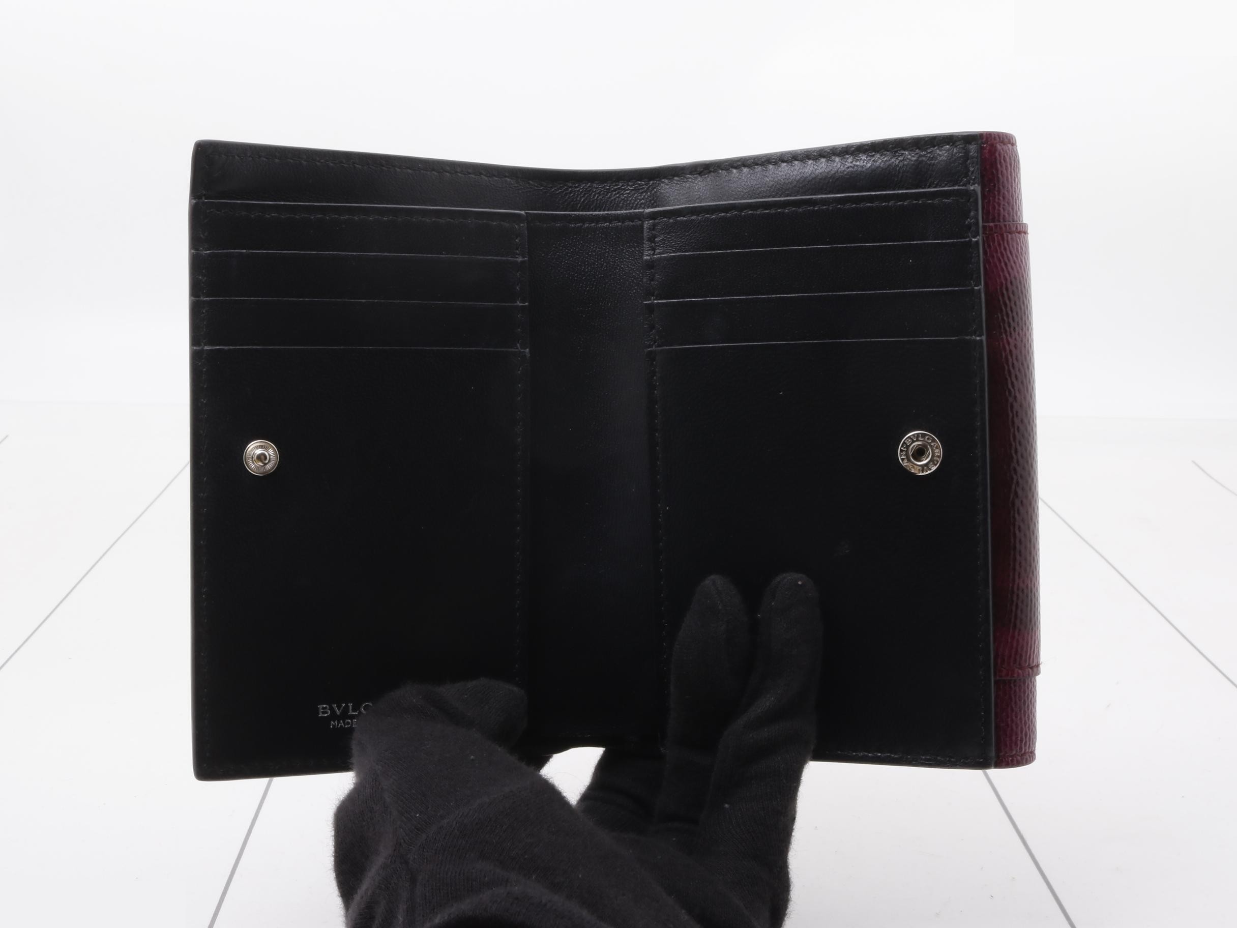 Serpenti (bag) and wallet, flap, purple — view 4