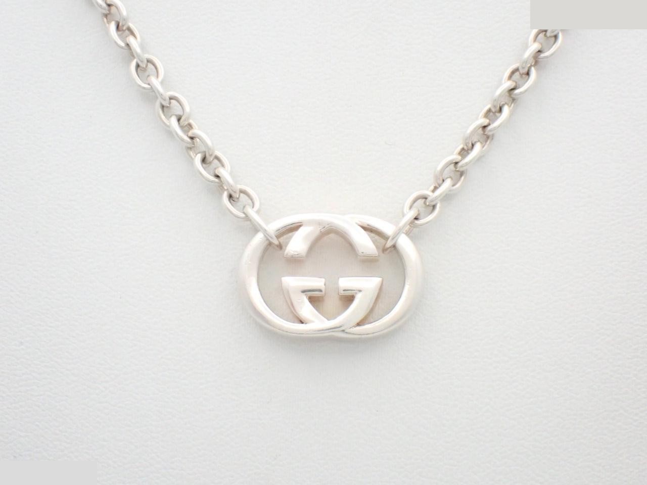 Interlocking G Chain Necklace, SV925, 27.3g