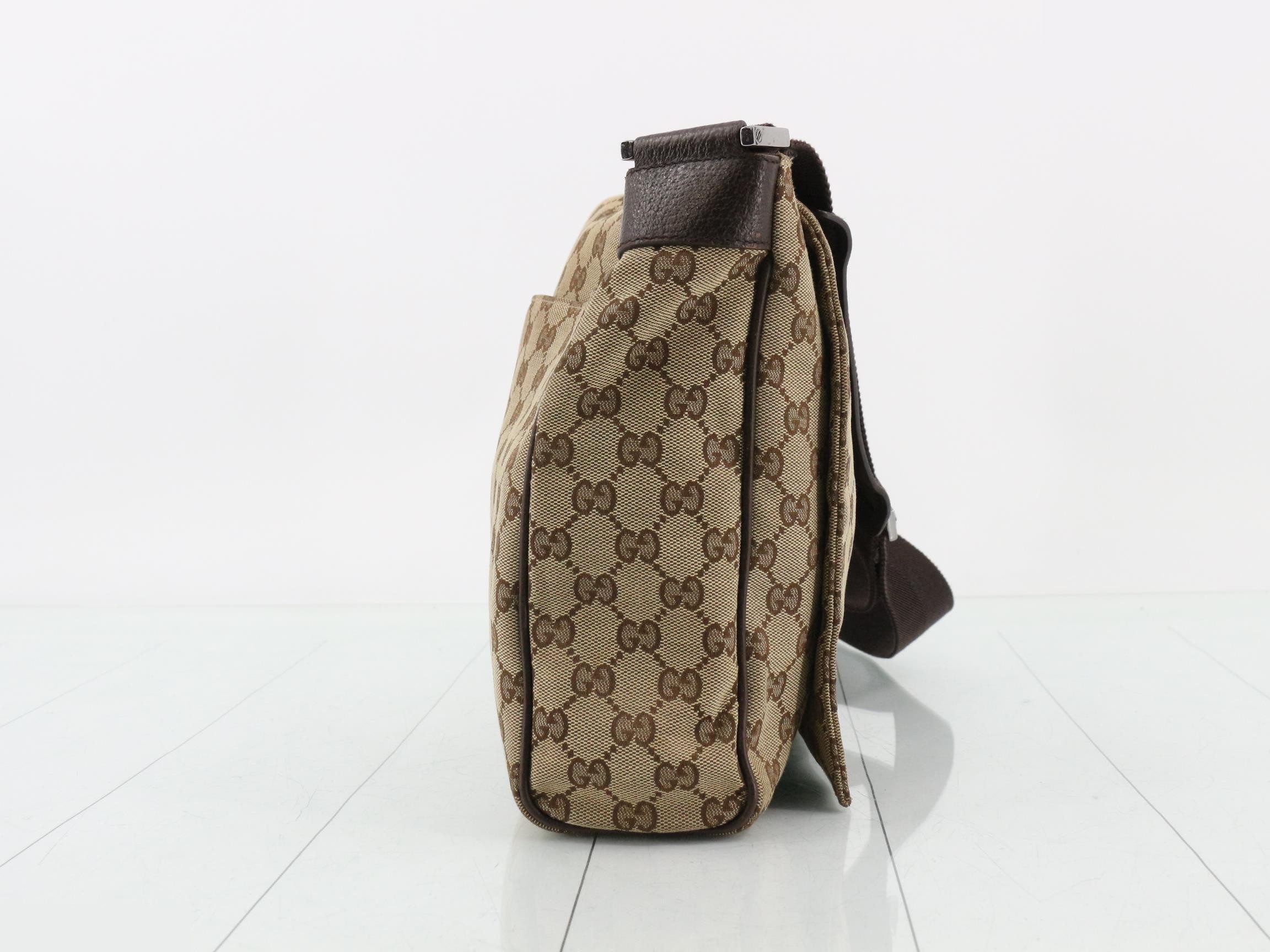 Canvas Shoulder Bag Messenger 146236 496393 — view 4
