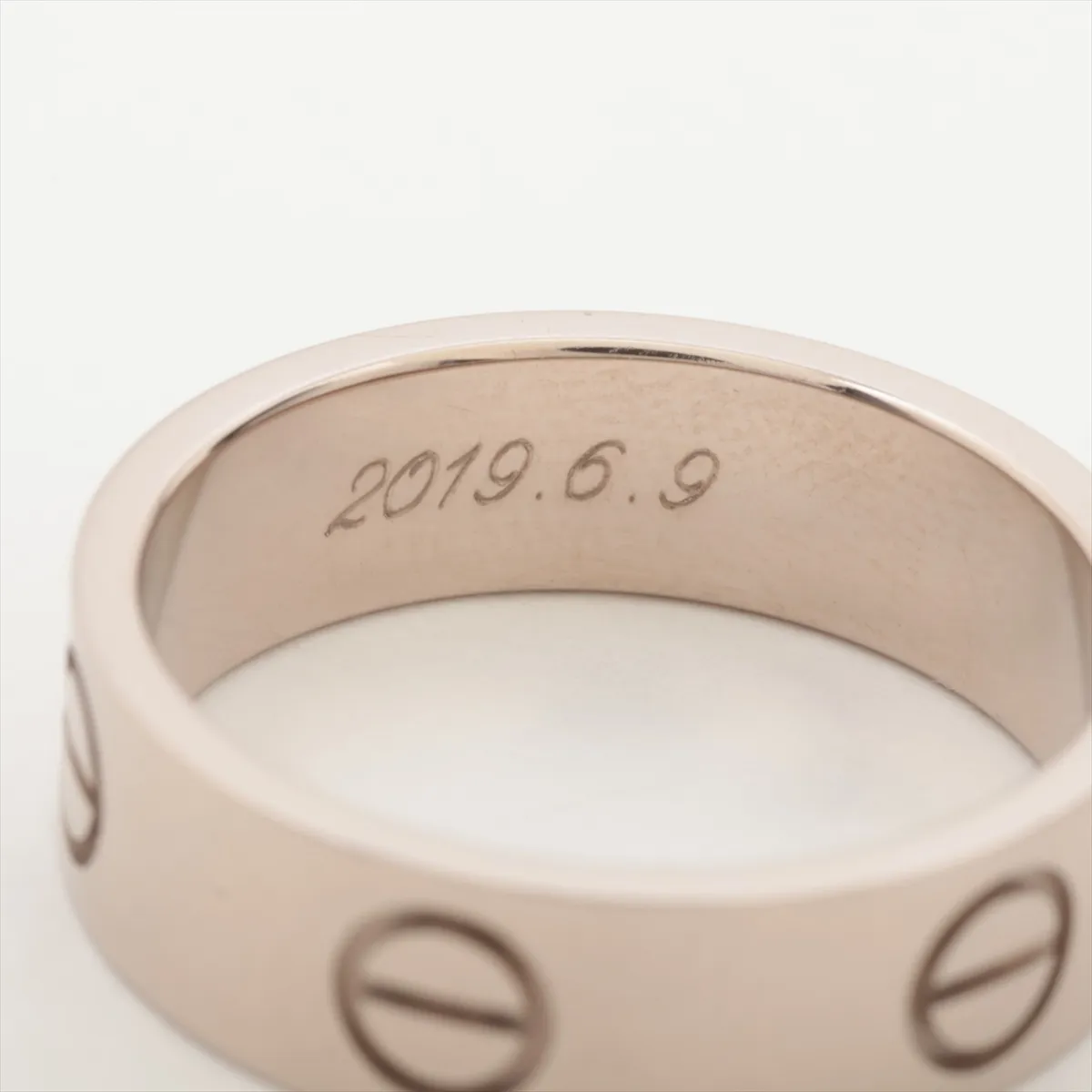 Love Ring 750(WG) 6.2g 53 Initial HMT237 CRB4084753 — view 4