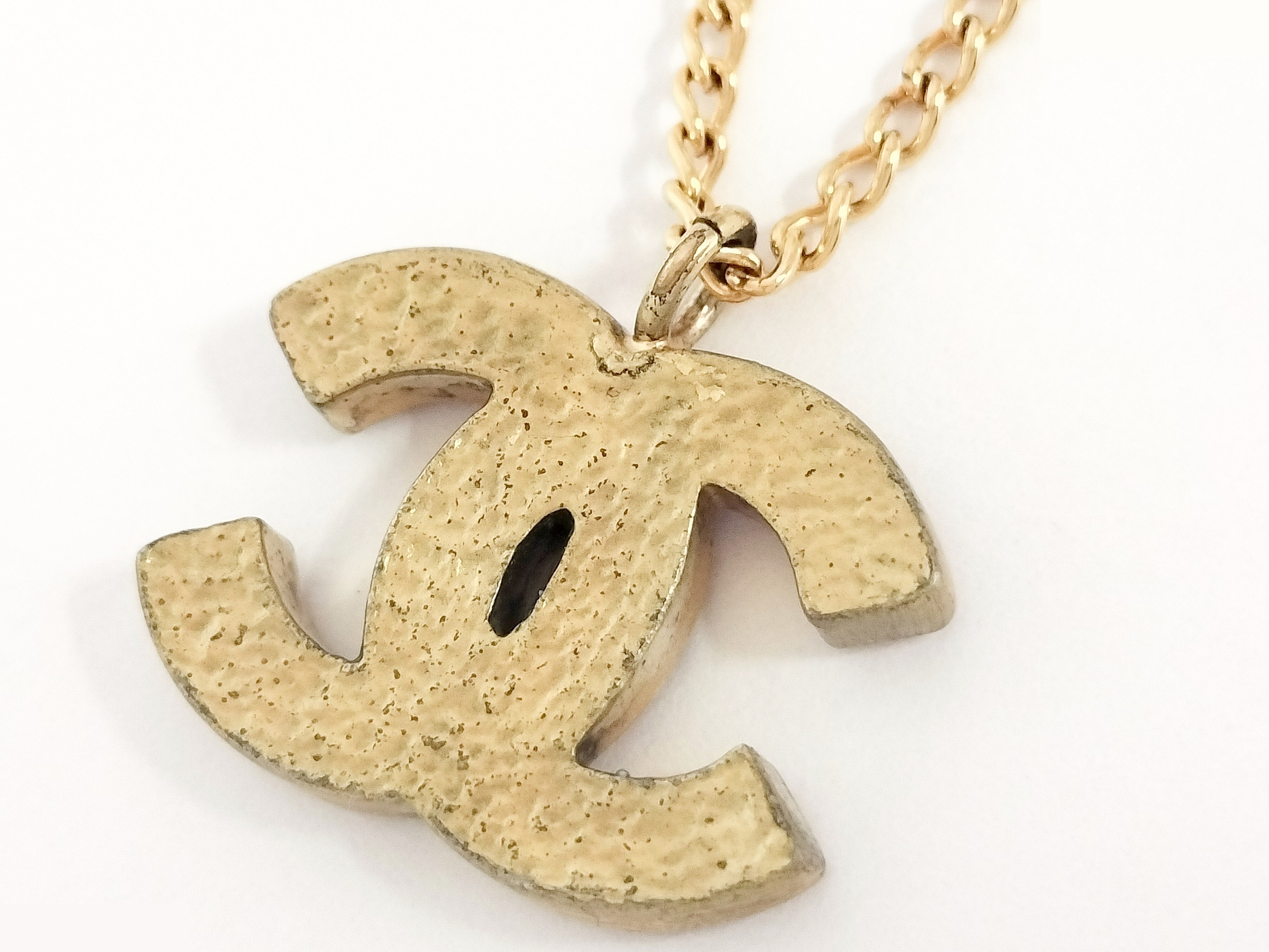 Coco pink rhinestone gold necklace chain approx. 37cm — view 5