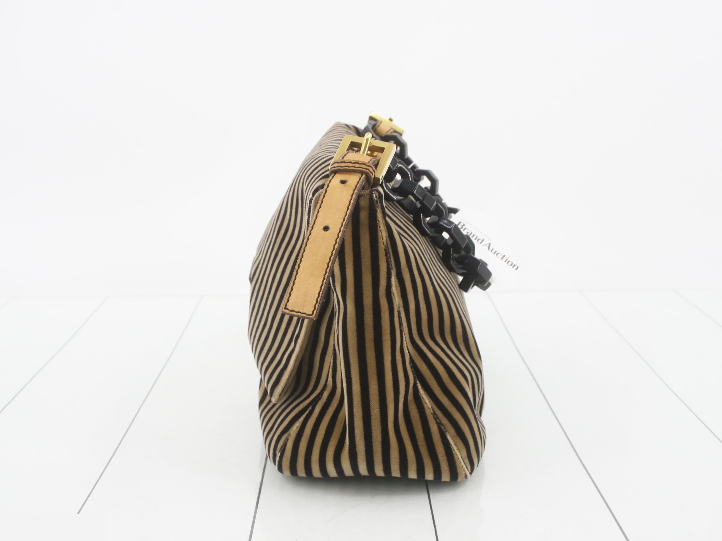 Chain Stripe Mamma Bucket Bag — view 3