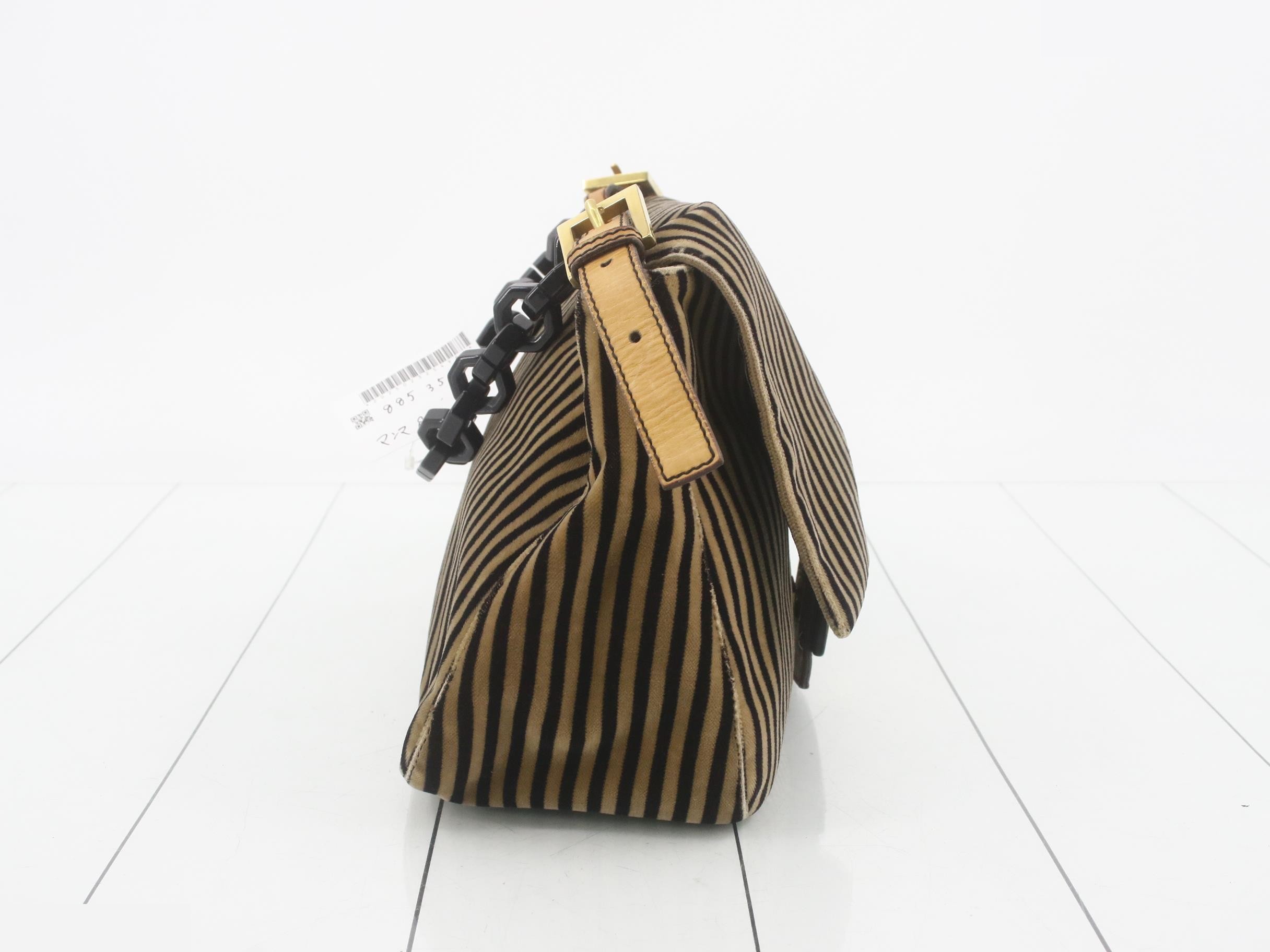Chain Stripe Mamma Bucket Bag — view 4