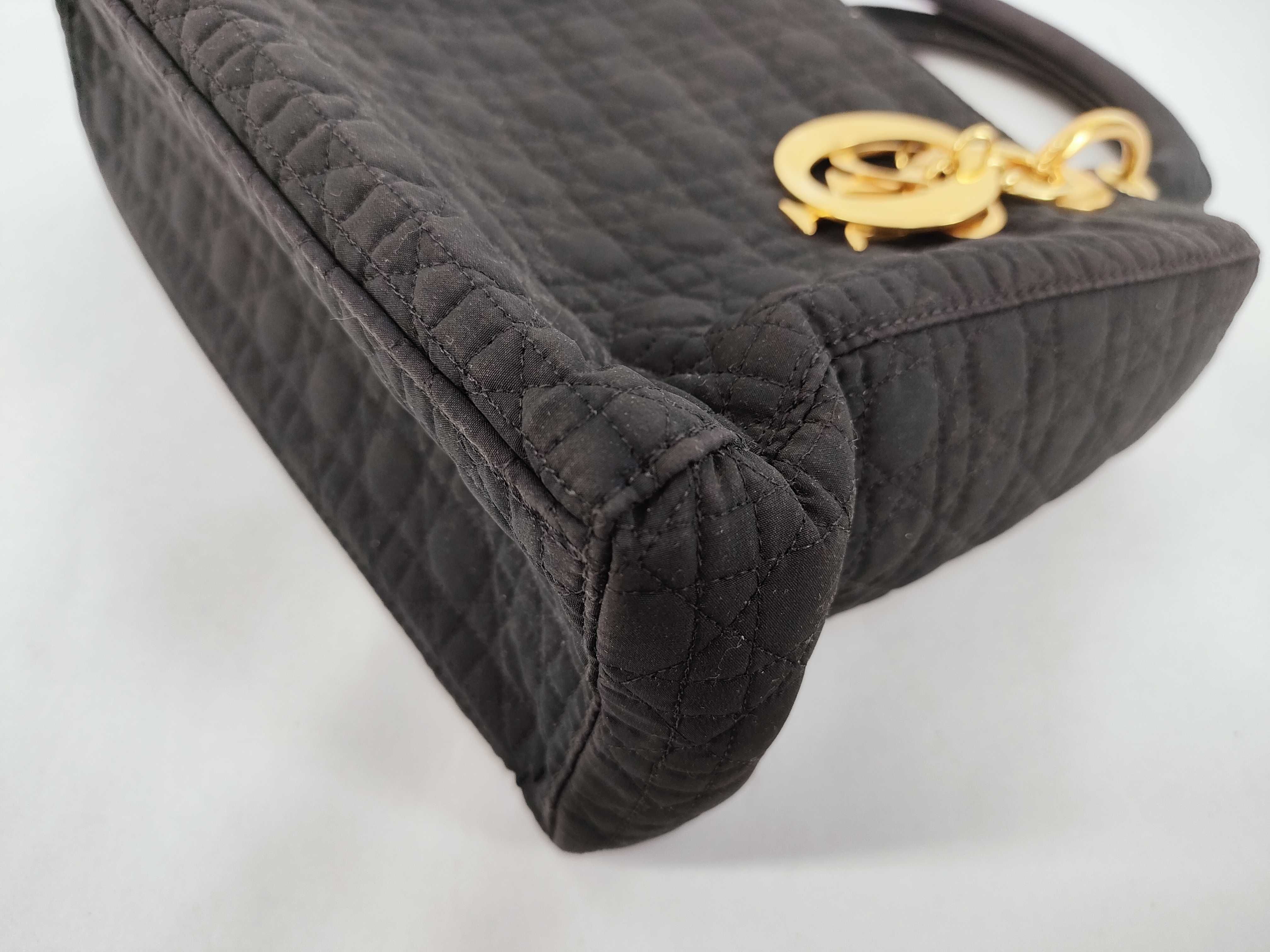 Lady Dior Christian Lady Cannage Quilted Handbag — view 6
