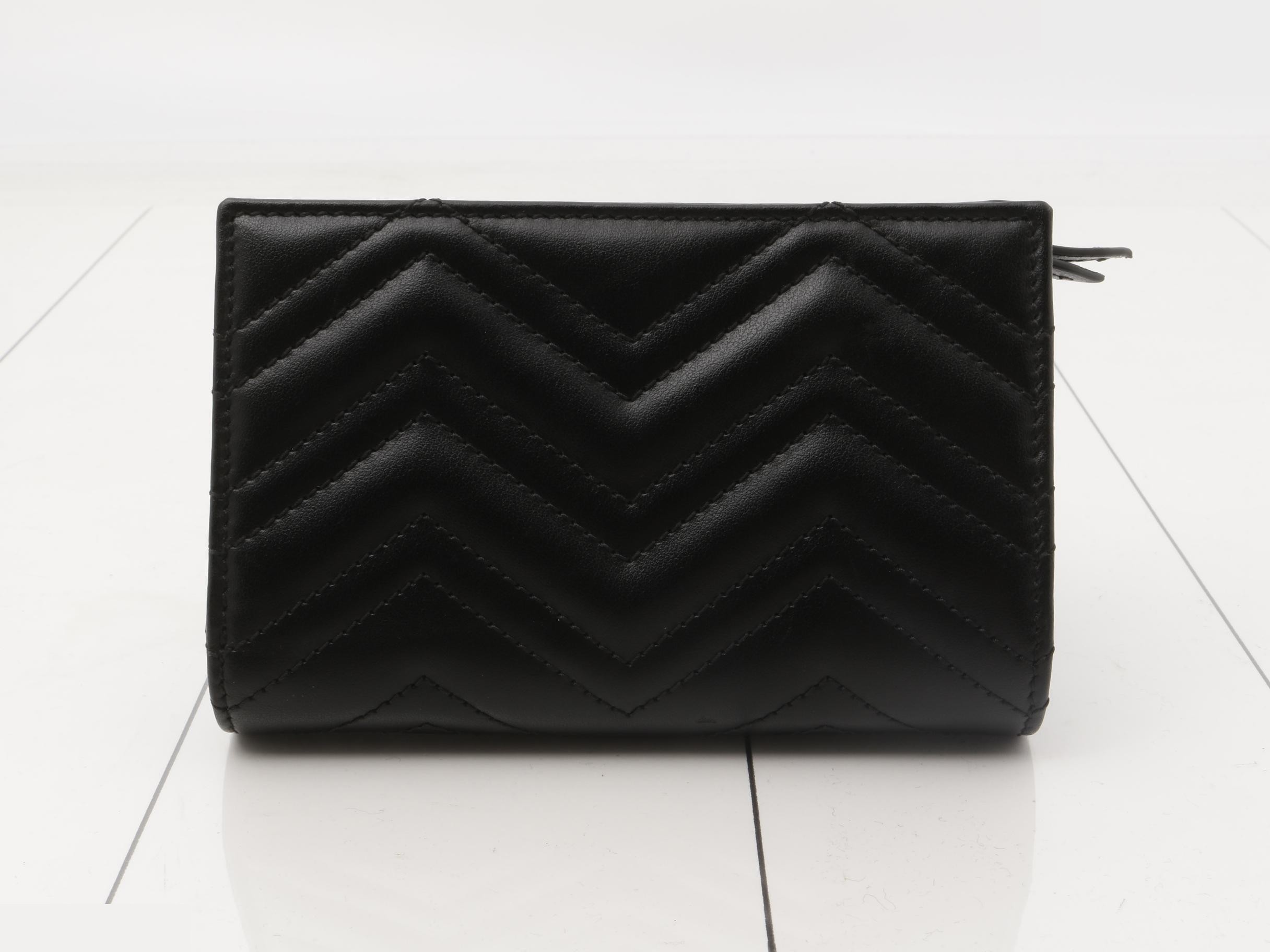 GG Marmont Bi-fold Wallet, Black — view 2
