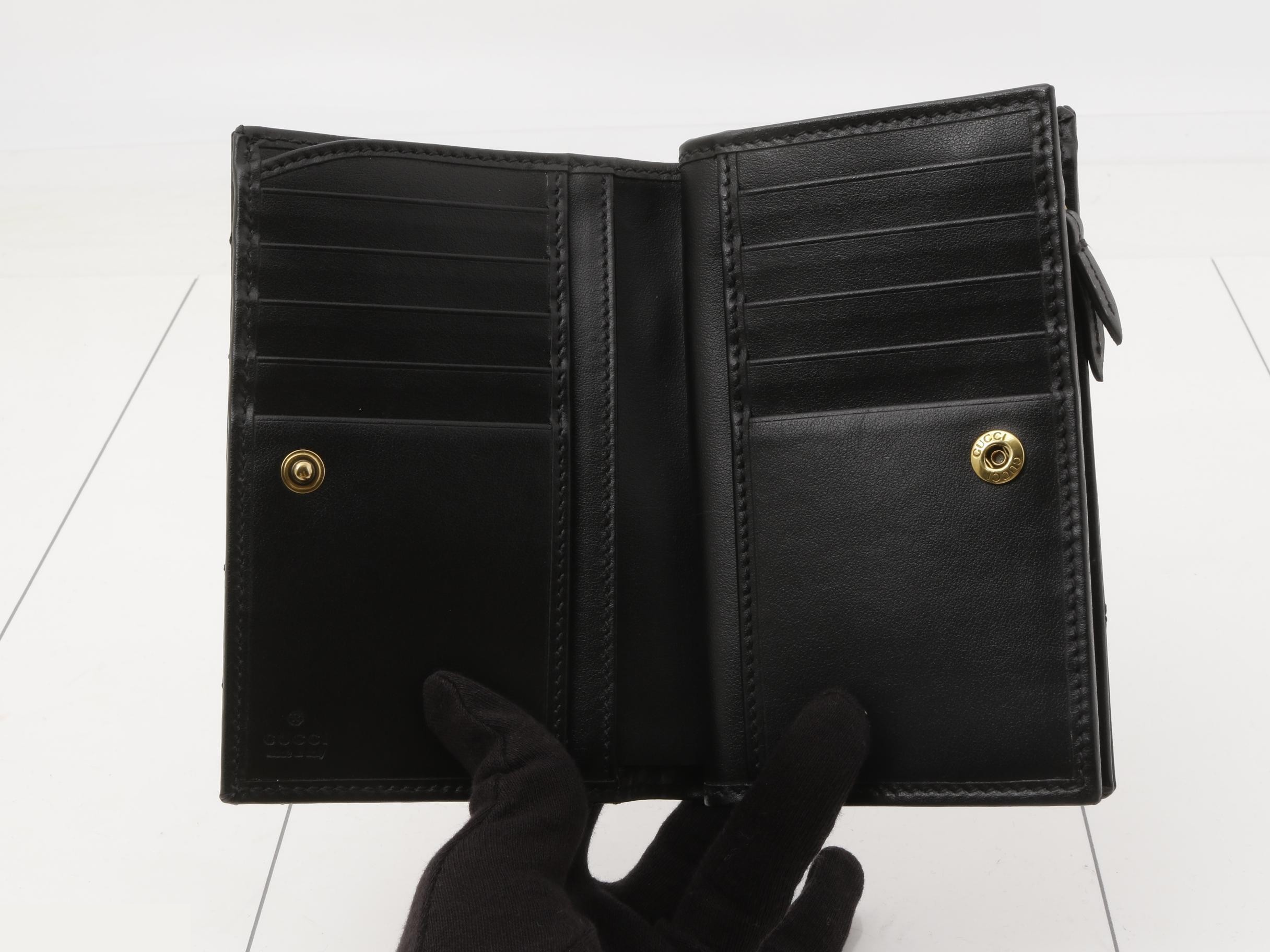 GG Marmont Bi-fold Wallet, Black — view 4