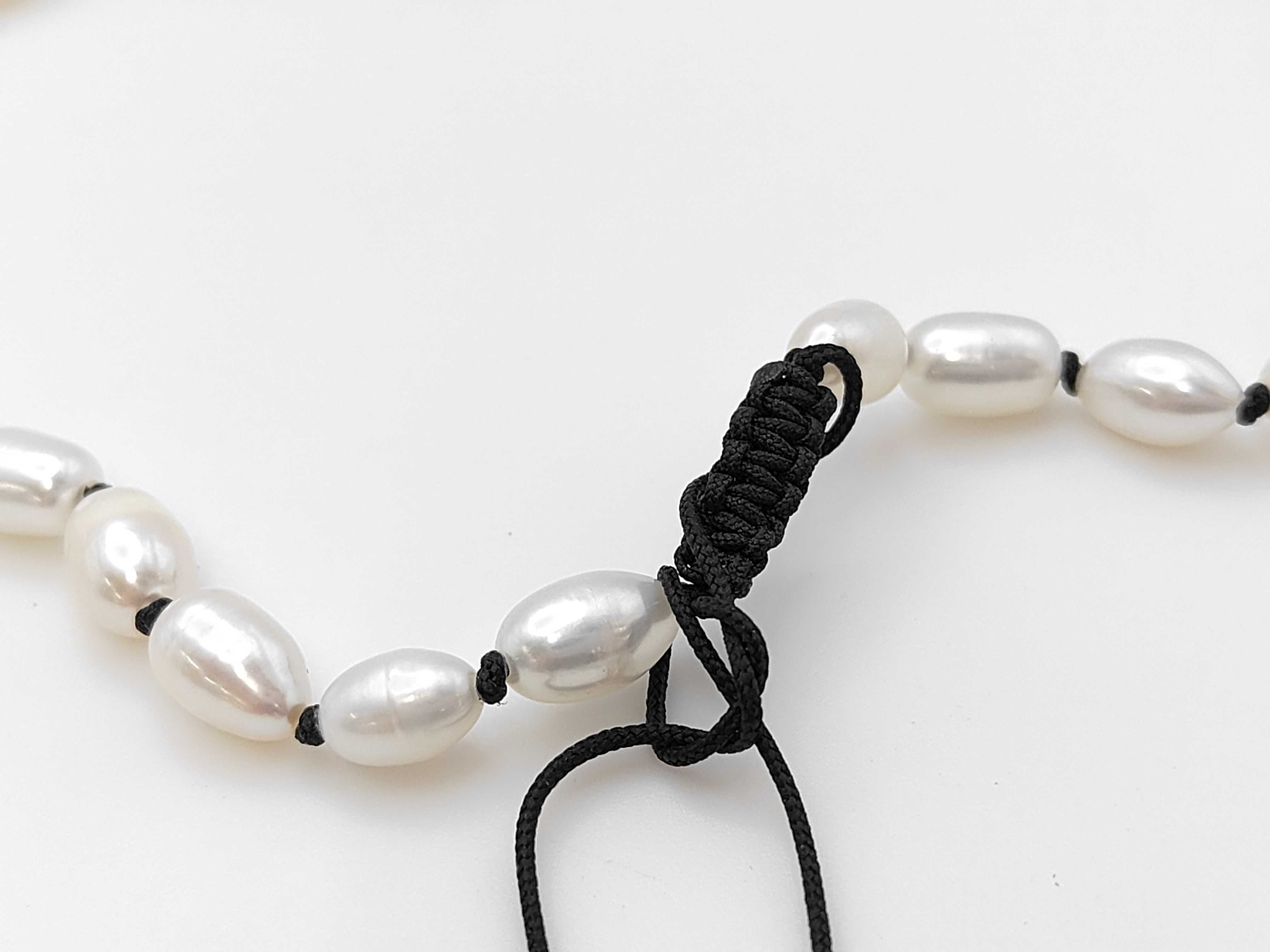 Denima Tears Pearl Necklace — view 4