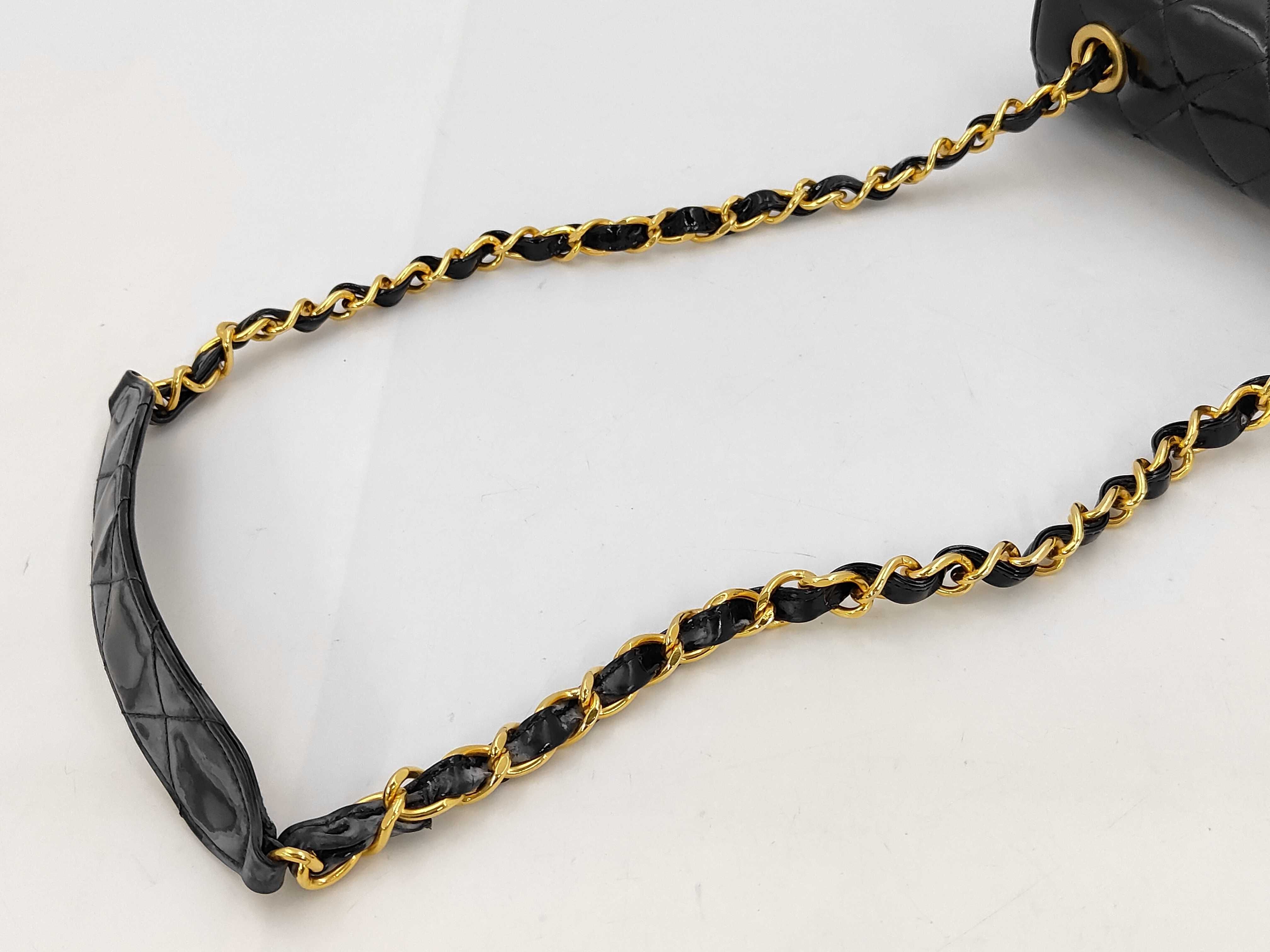 Matelassé Black Chain Shoulder Bag, Series 3, with original seal. — view 3