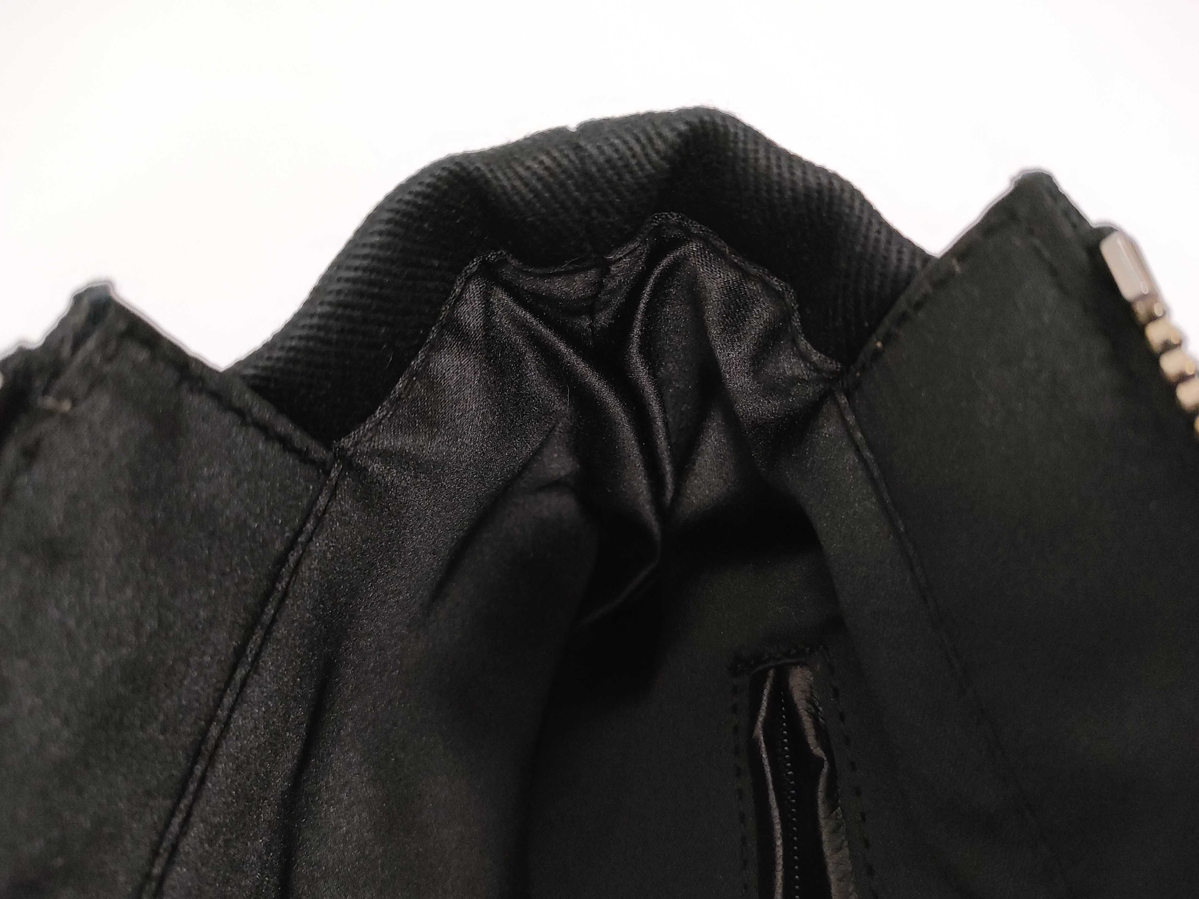Kahala YSL Canvas Satin Lined Black Tote Bag with Dust Bag — view 12