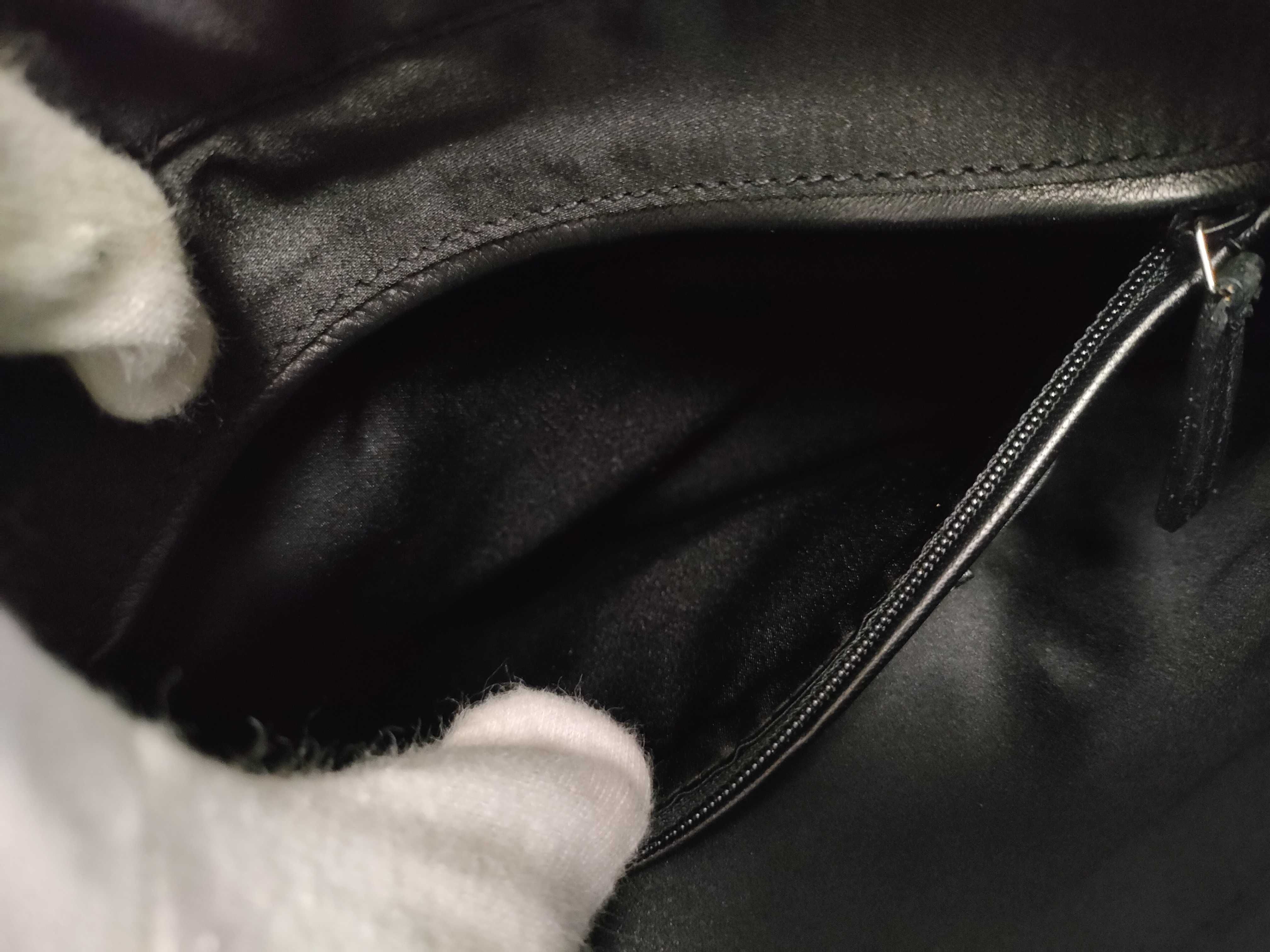 Kahala YSL Canvas Satin Lined Black Tote Bag with Dust Bag — view 10