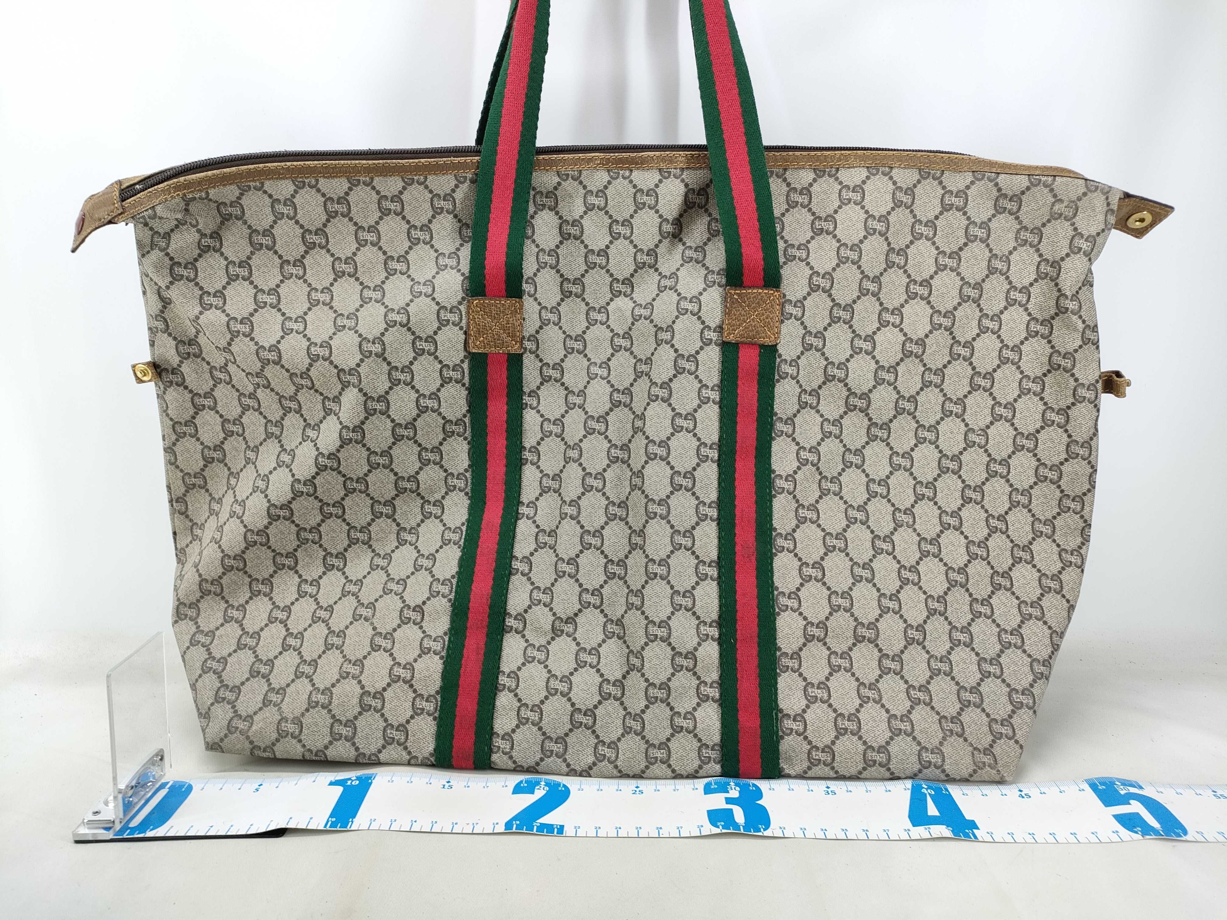 GG Supreme Old Gucci Sherry Boston Bag Tote Bag — view 2