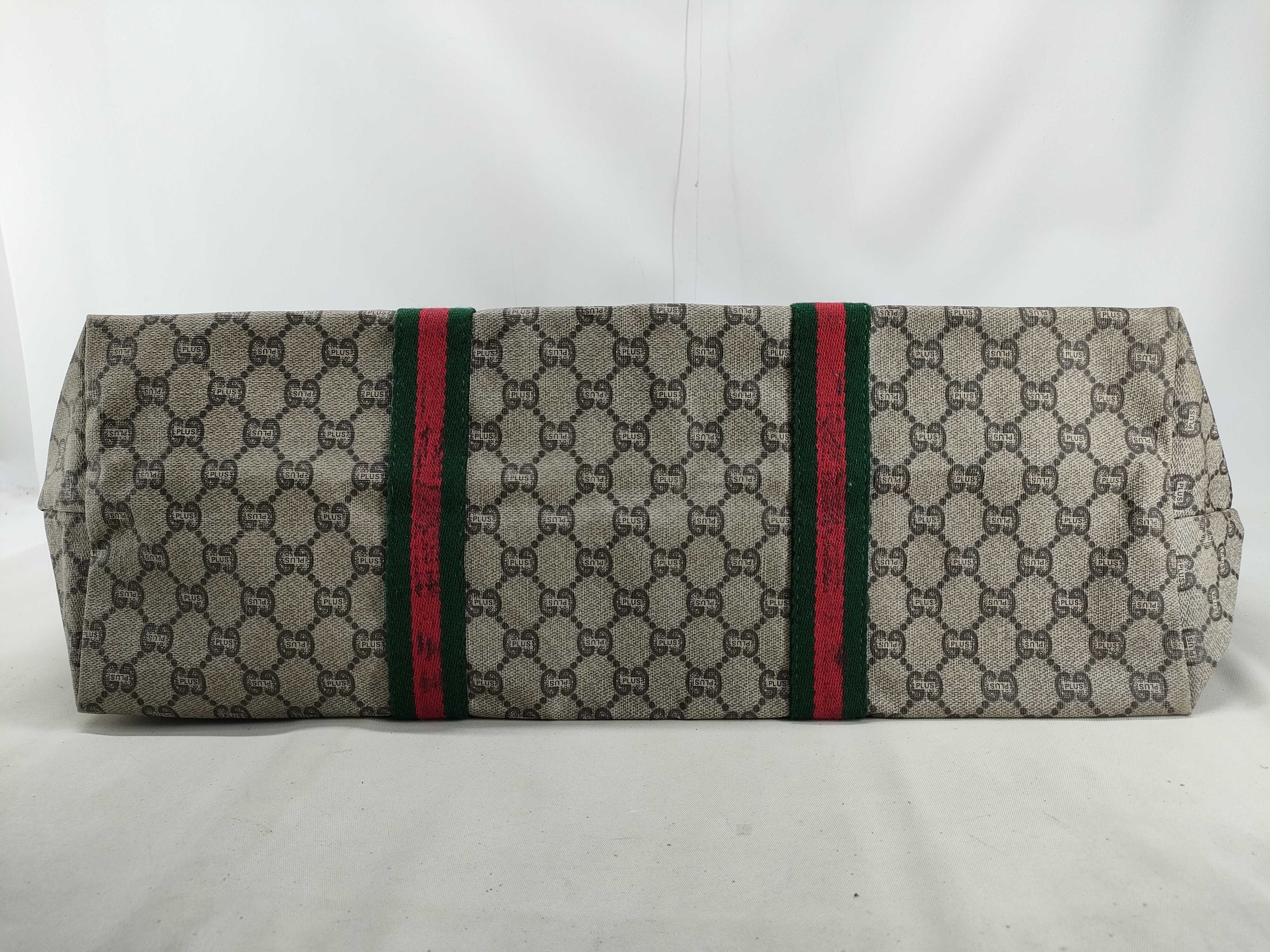 GG Supreme Old Gucci Sherry Boston Bag Tote Bag — view 3