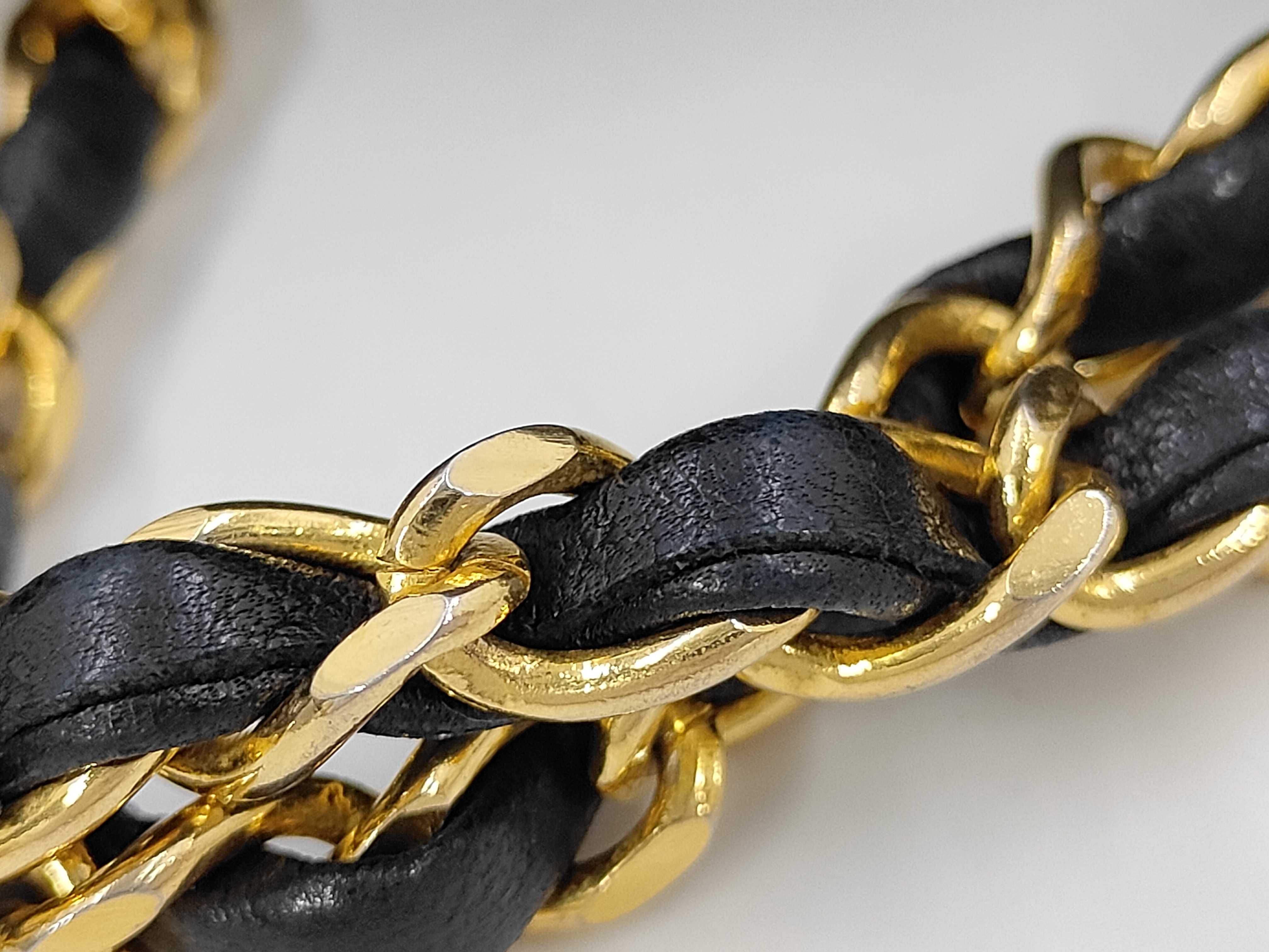 Matelassé 23 Double Flap Double Chain Lambskin Shoulder Bag — view 8