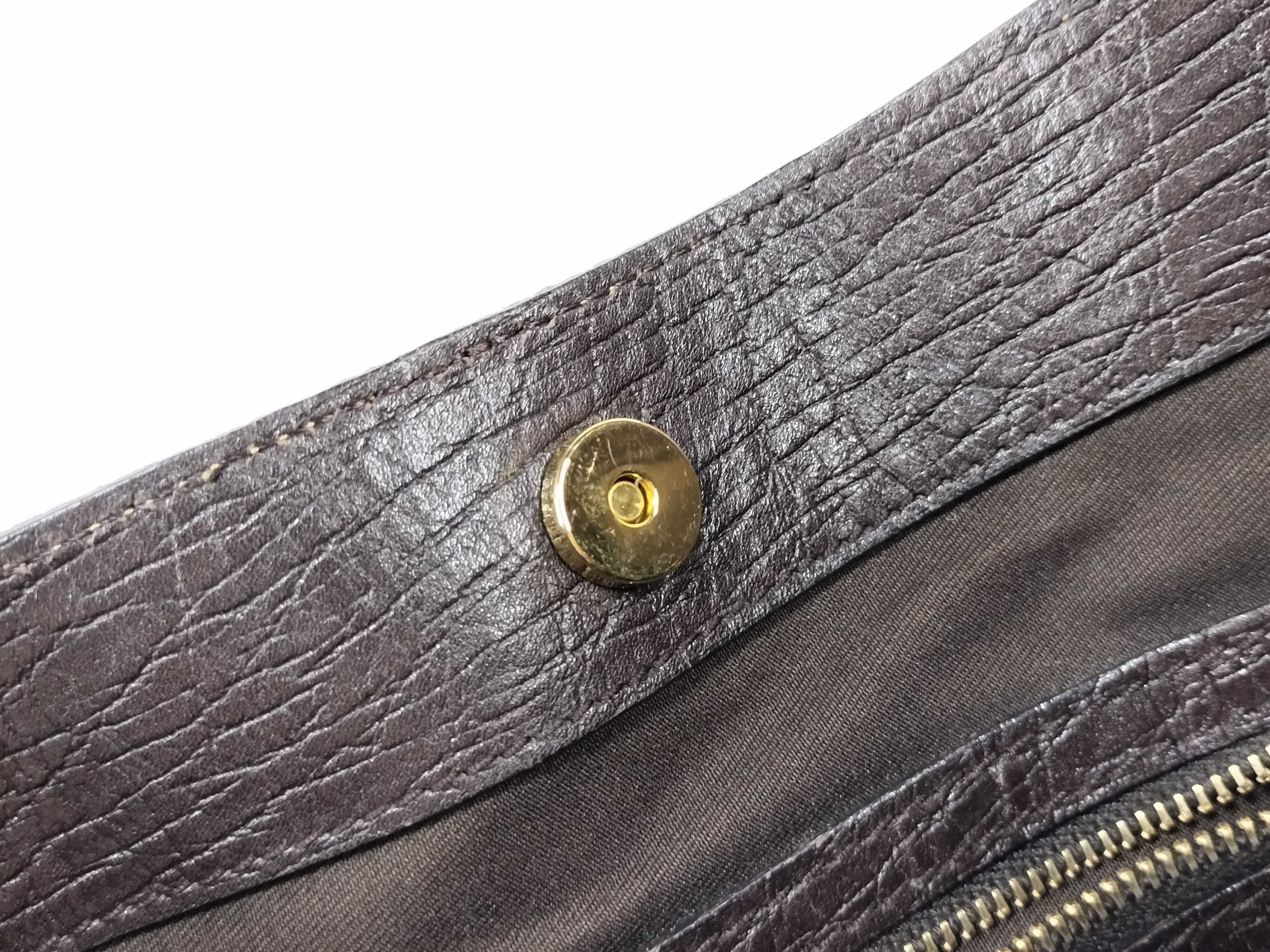 GG Canvas Gucci Horsebit Sherry Line Canvas Leather Tote Bag — view 12