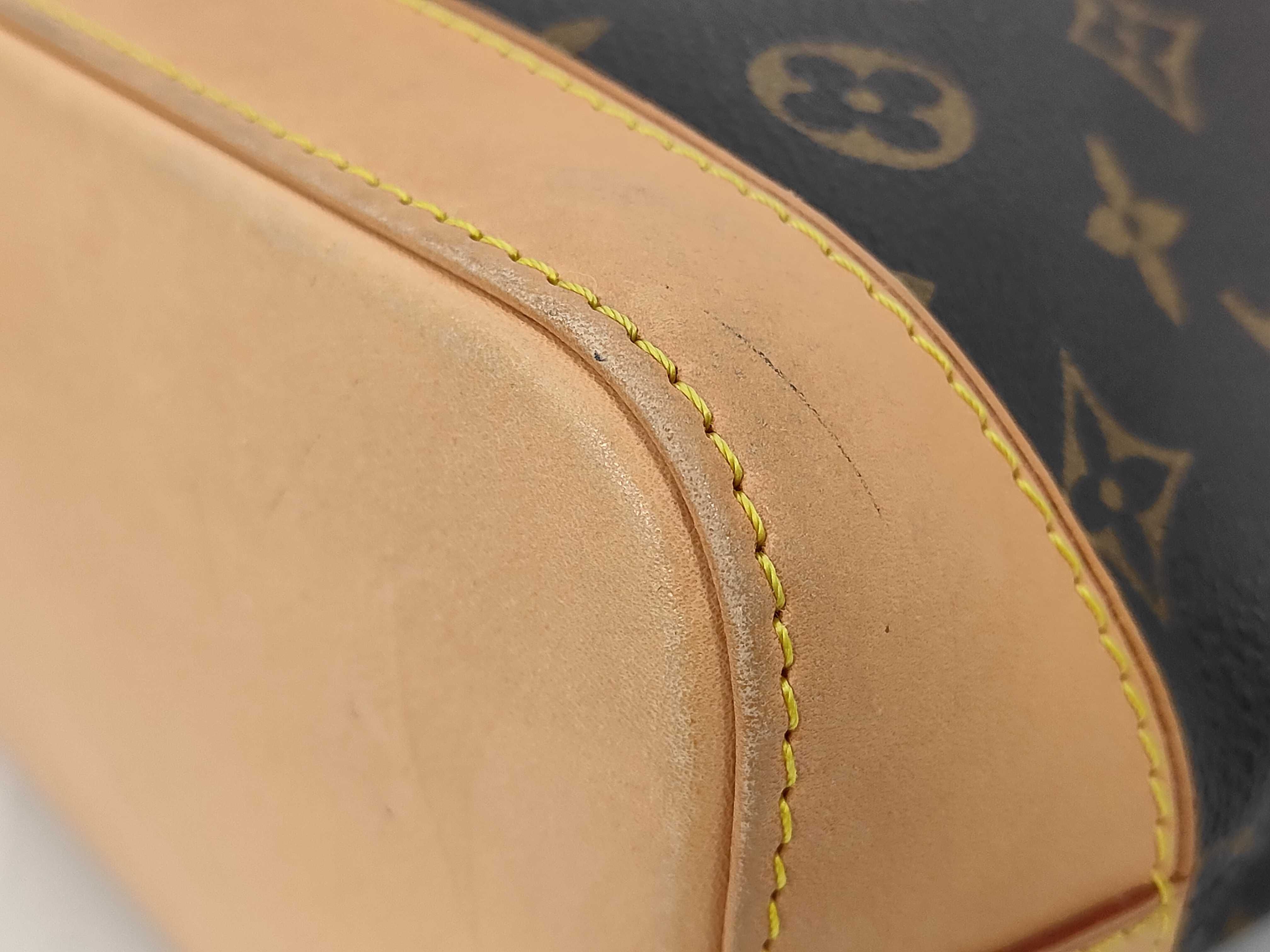 Monogram Louis Vuitton M40102 Lockit Handbag Monogram Handbag — view 4