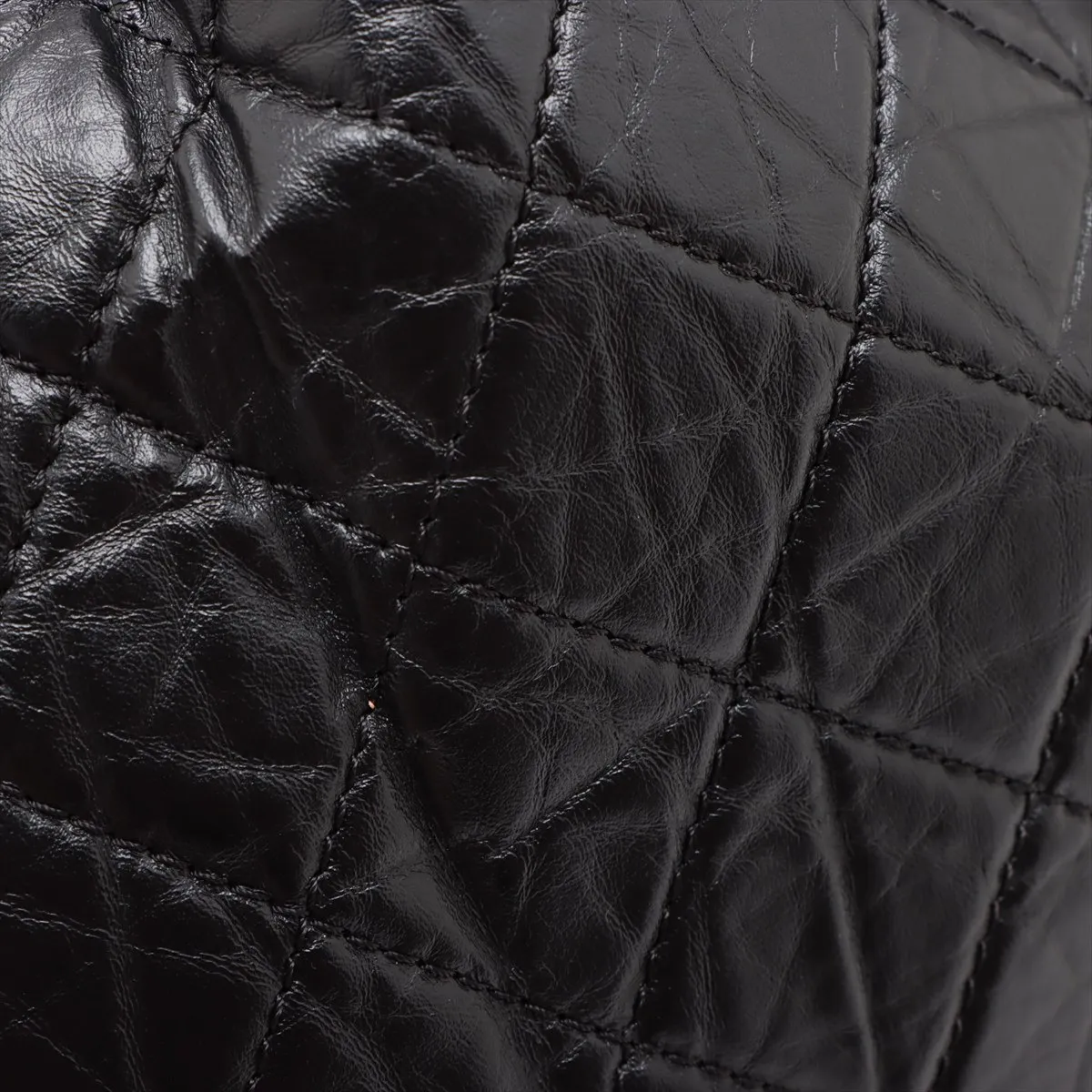 Gabriel de Chanel Vintage Calf Chain Backpack Black Gold x Silver Metal Fittings 27056120 27th Series — view 10