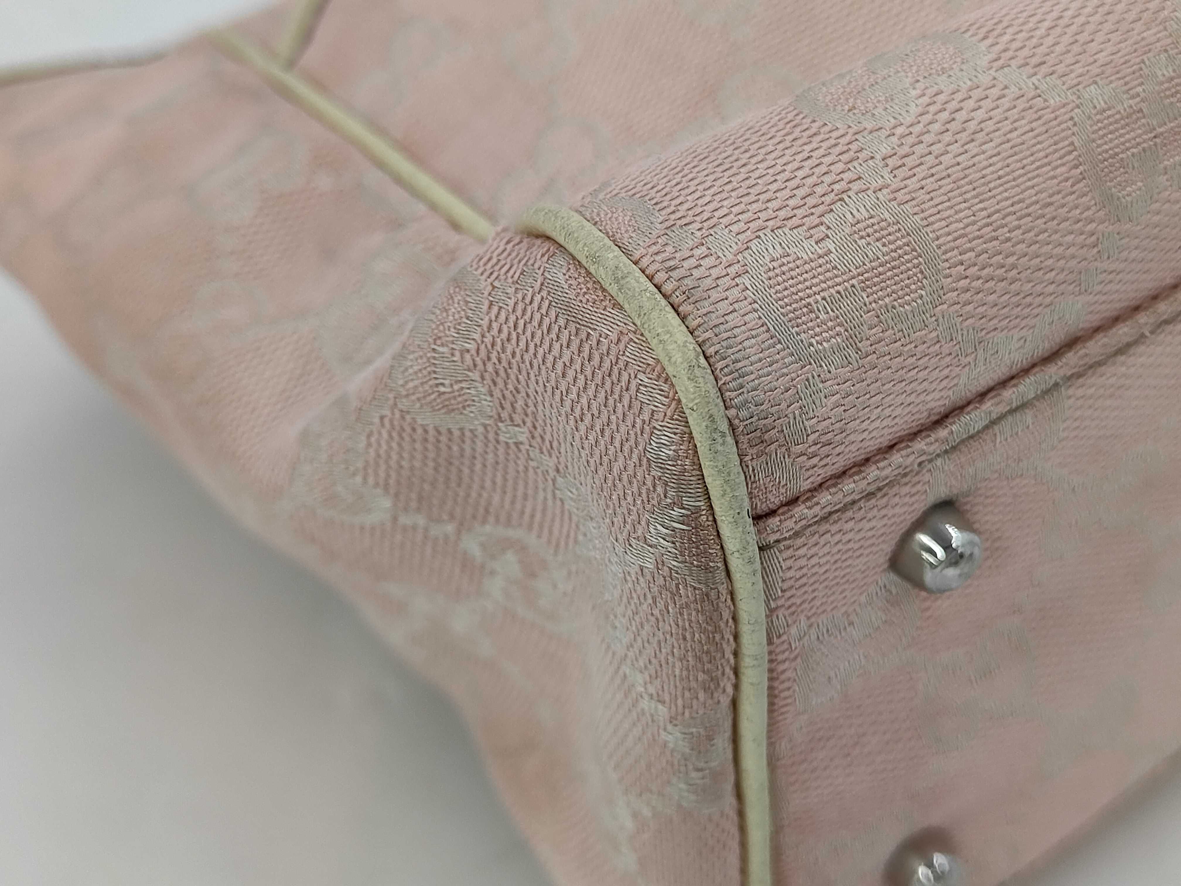 GG Canvas Pink Shoulder Bag — view 3