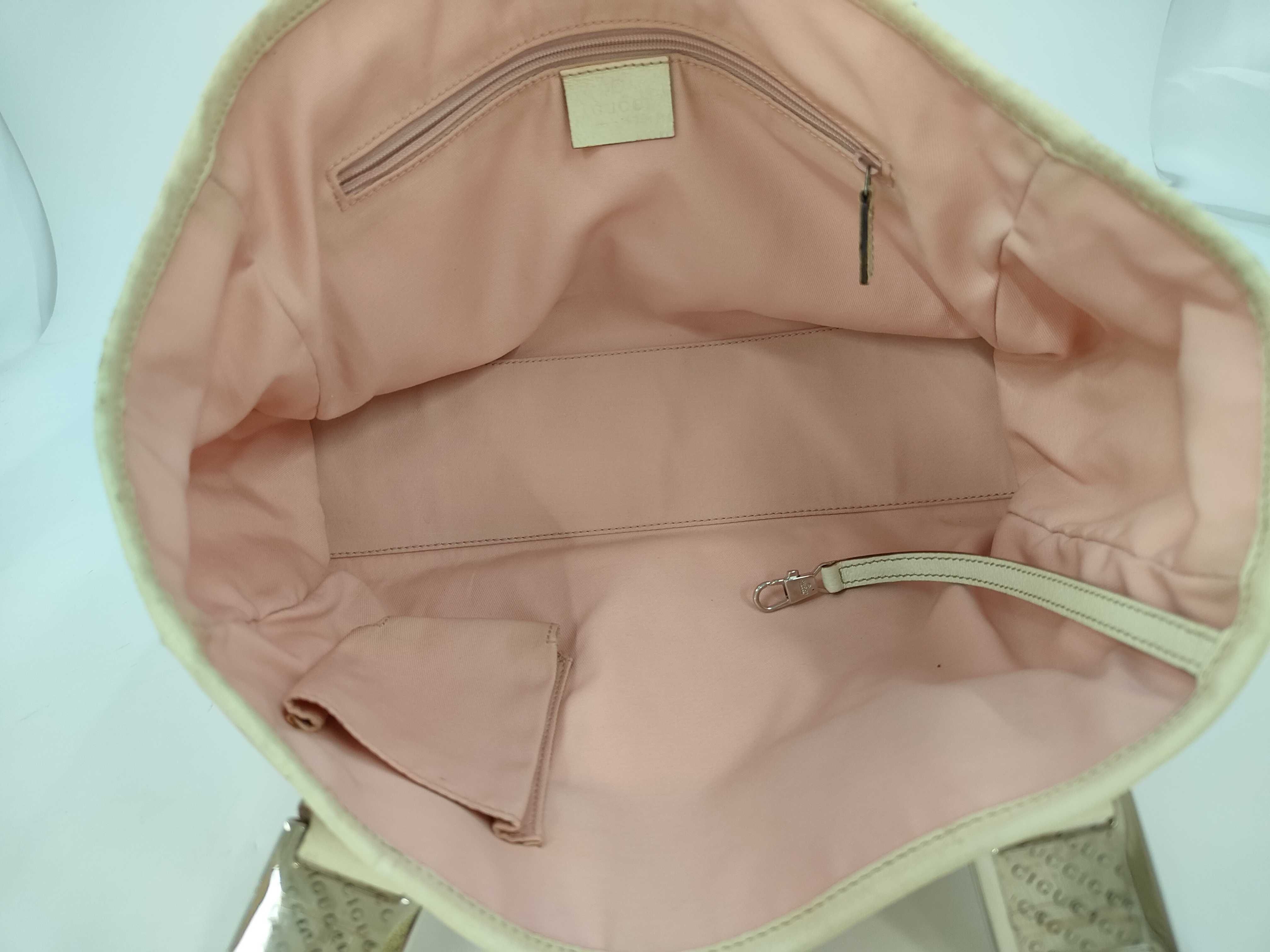 GG Canvas Pink Shoulder Bag — view 8