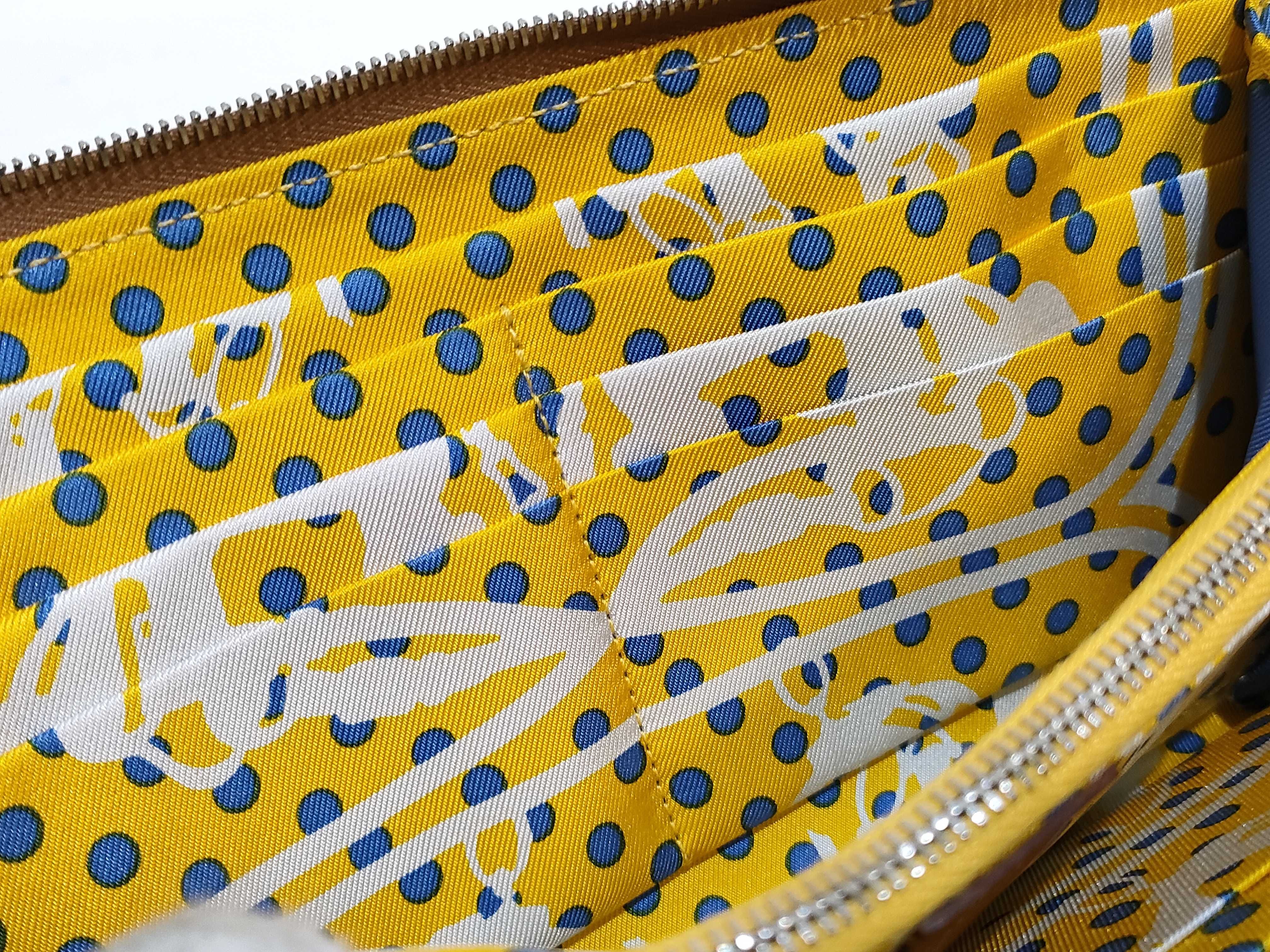 Azap Silk In Long Gold/Jaune Wallet — view 13