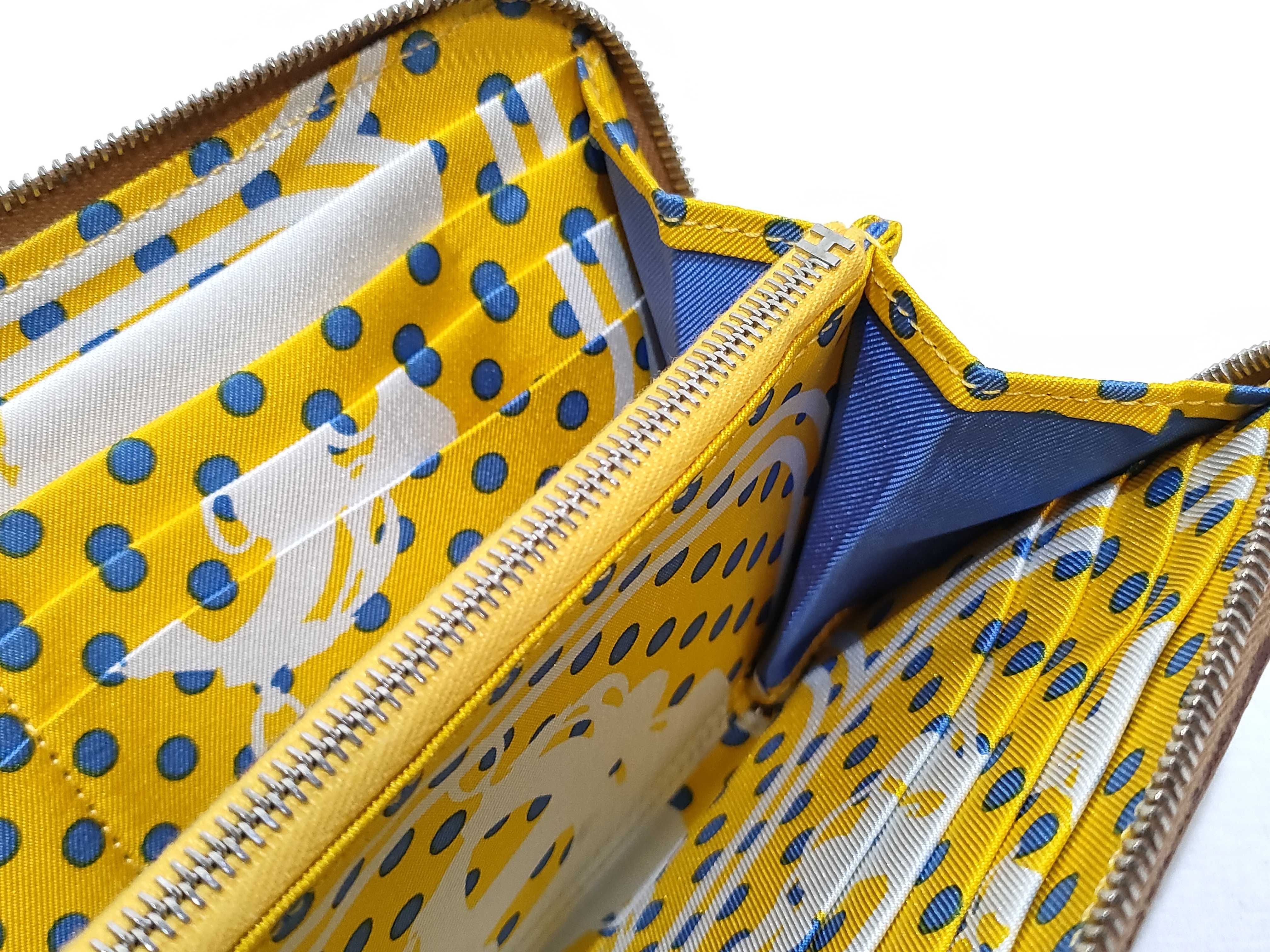 Azap Silk In Long Gold/Jaune Wallet — view 10