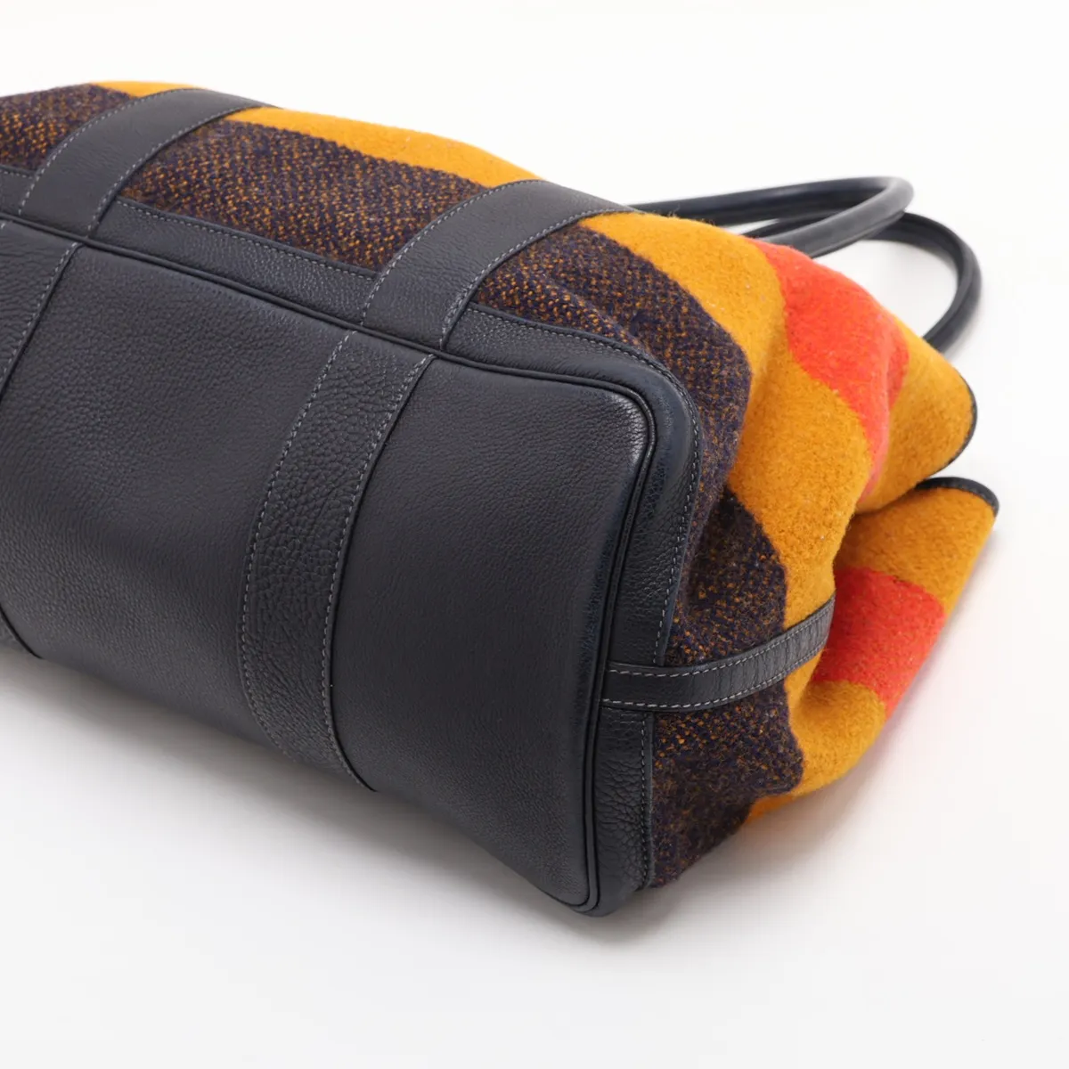 Garden Party 36 PM, Rocabar wool x Negonda leather, multicolor, silver hardware, stamp unknown. — view 3