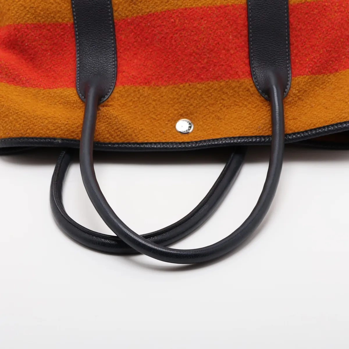 Garden Party 36 PM, Rocabar wool x Negonda leather, multicolor, silver hardware, stamp unknown. — view 5