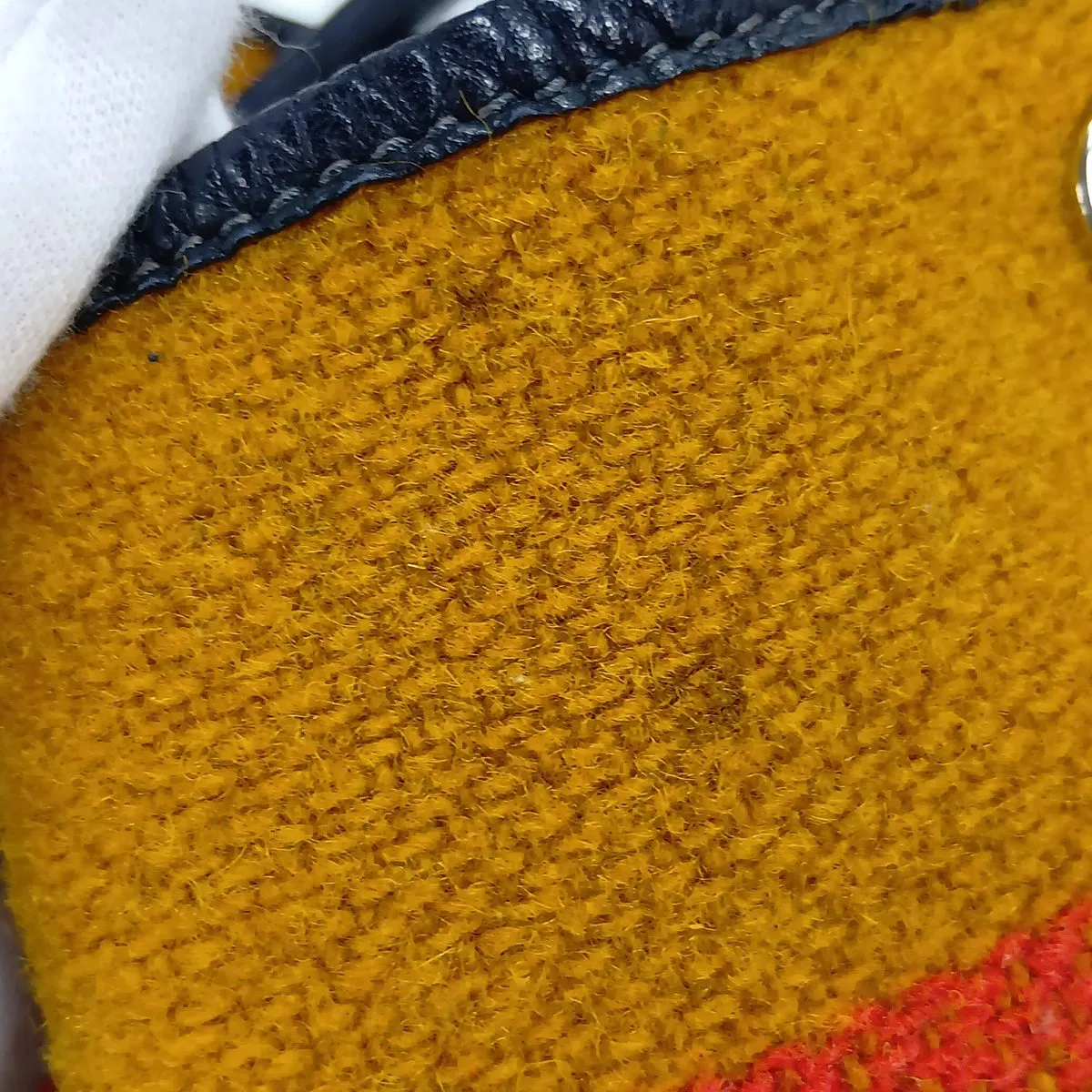 Garden Party 36 PM, Rocabar wool x Negonda leather, multicolor, silver hardware, stamp unknown. — view 9