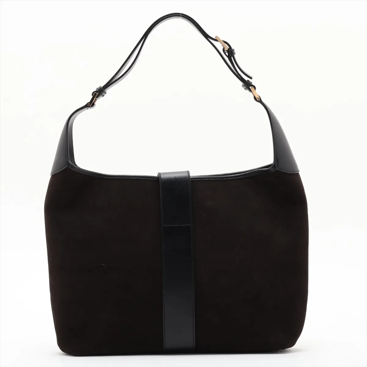 Dionysus Suede and Leather Shoulder Bag, Brown — view 2