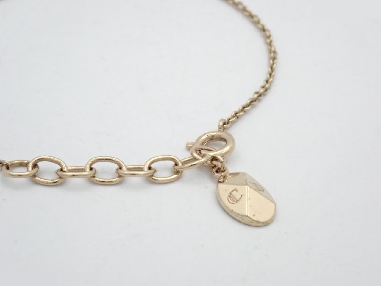 Other items in the line: Precious metal bracelets and bangles (metal), wrist circumference approximately 18.5 cm. — view 3