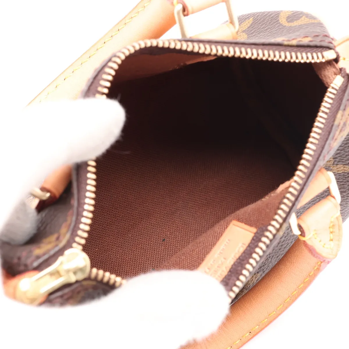 Monogram Mini Speedy M41534 TH0031 Brown — view 7