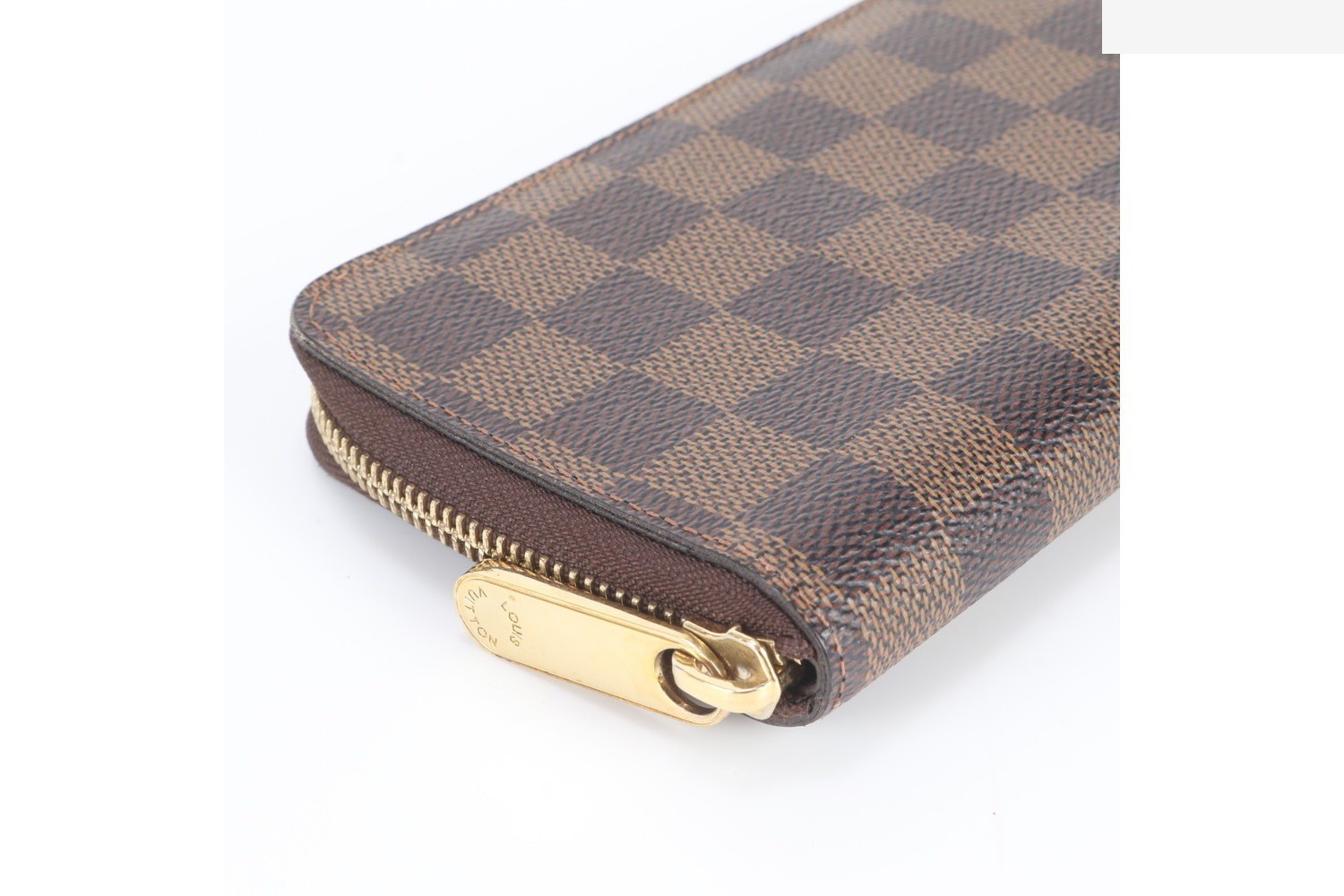 Damier Zippy Compact Wallet N60028 Leather Long Wallet — view 5