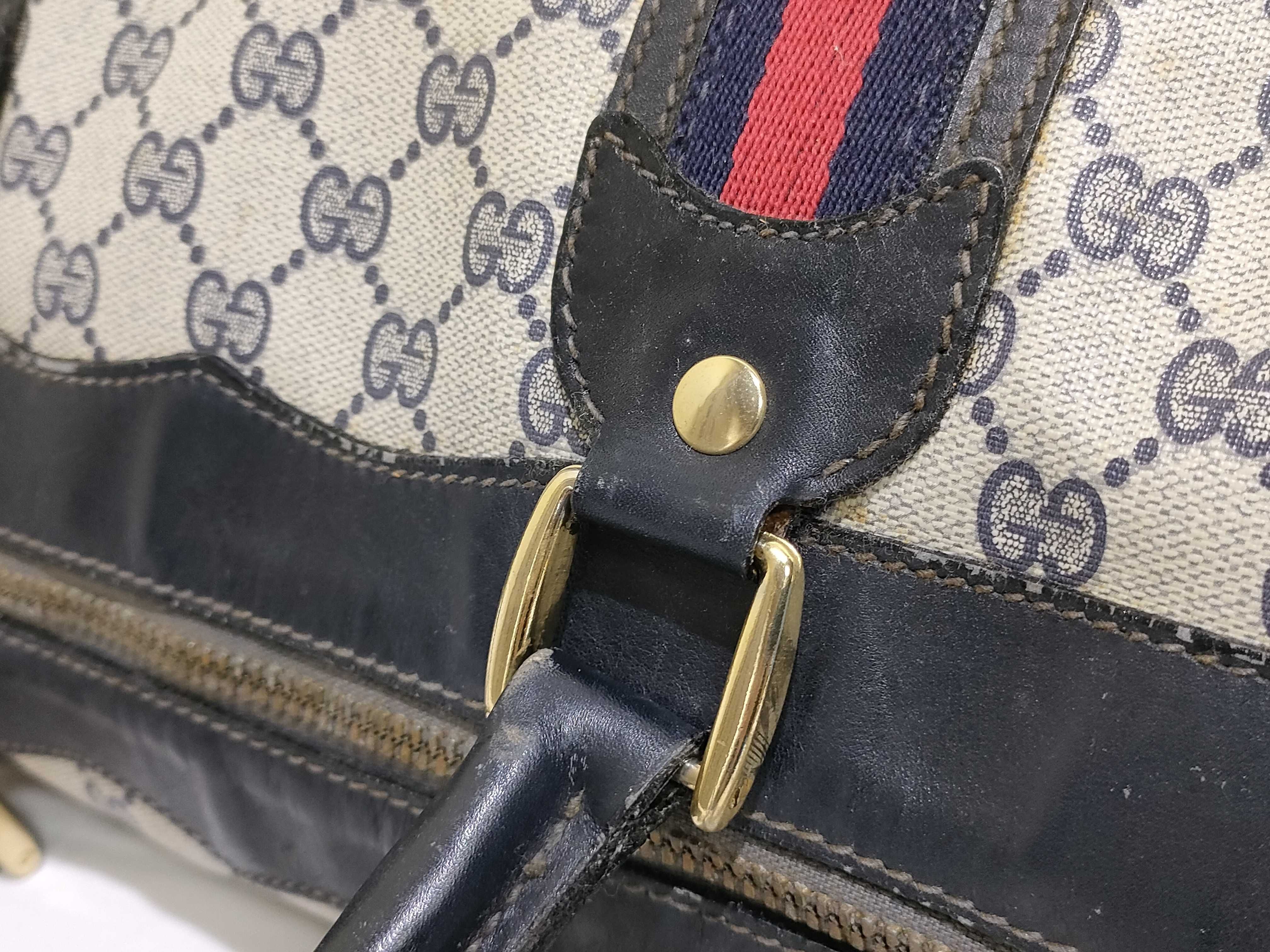 GG Supreme Gucci Sherry Line GG Supreme Boston Bag — view 5