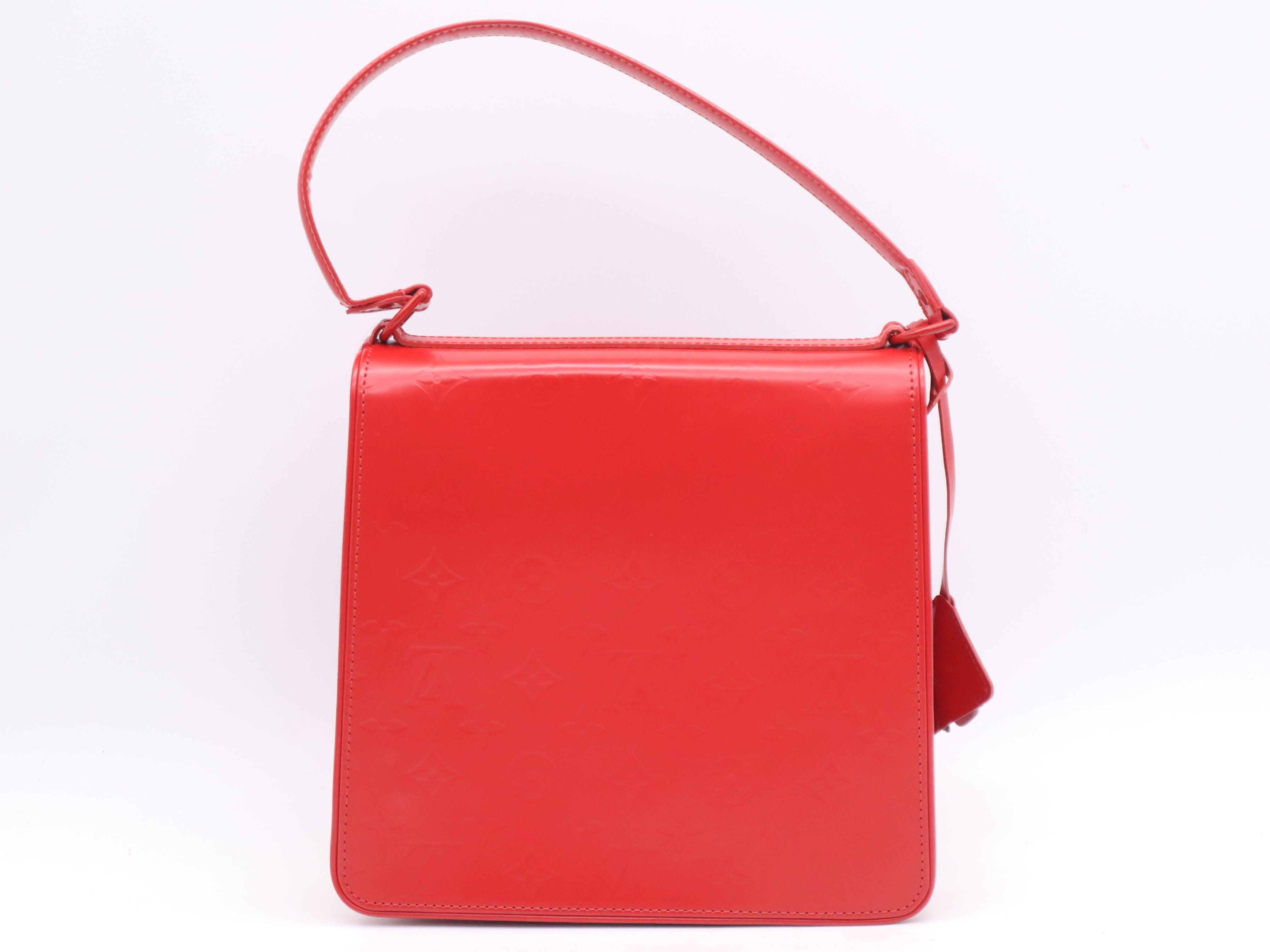 M92810 Monogram Matte Op Art Squarely Handbag — view 2