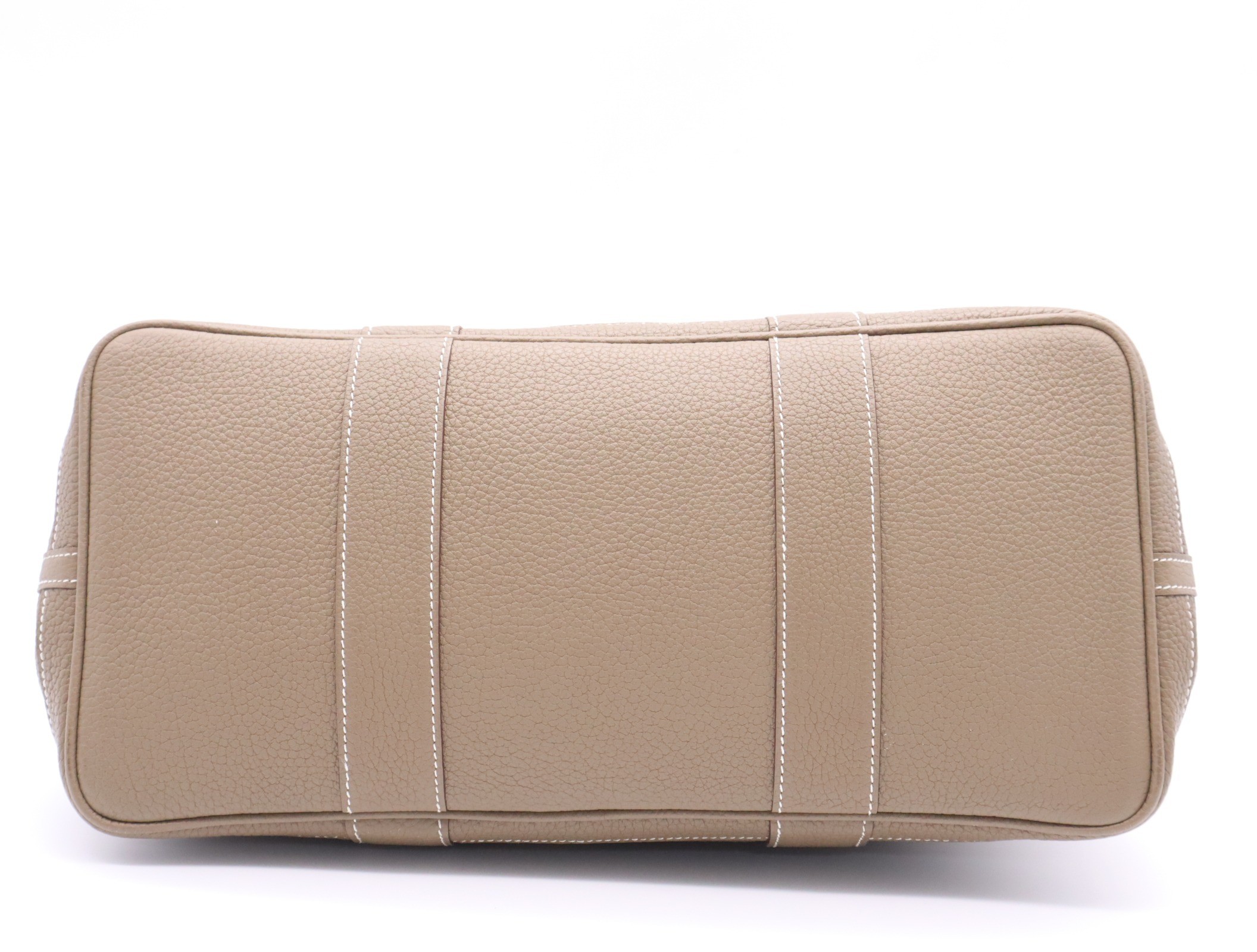 Leather Garden Party MM Etoupe SV metal fittings with storage bag R stamp 2014 — view 4