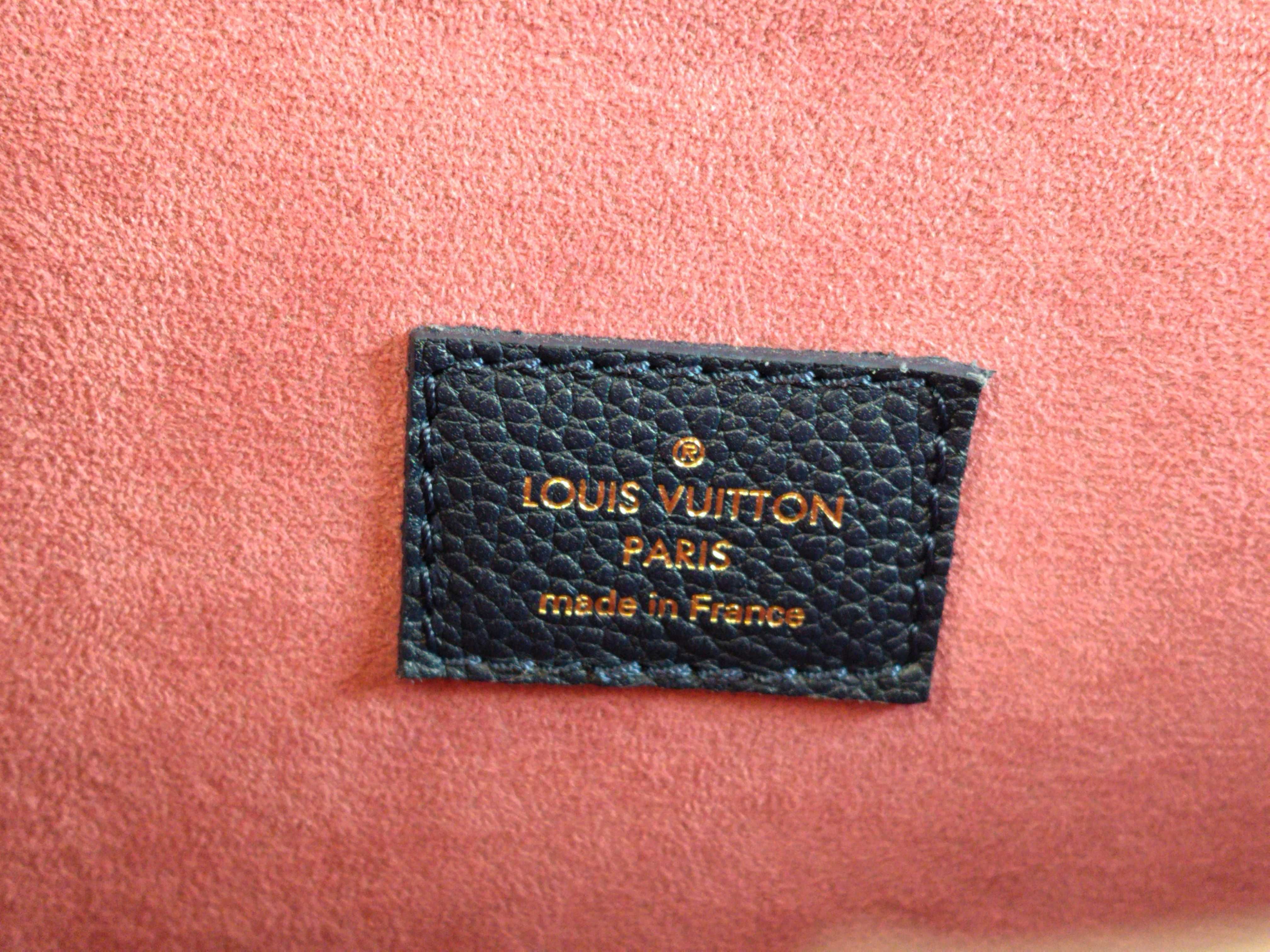 Monogram Flandrin Monogram M43169 Navy Handbag — view 11