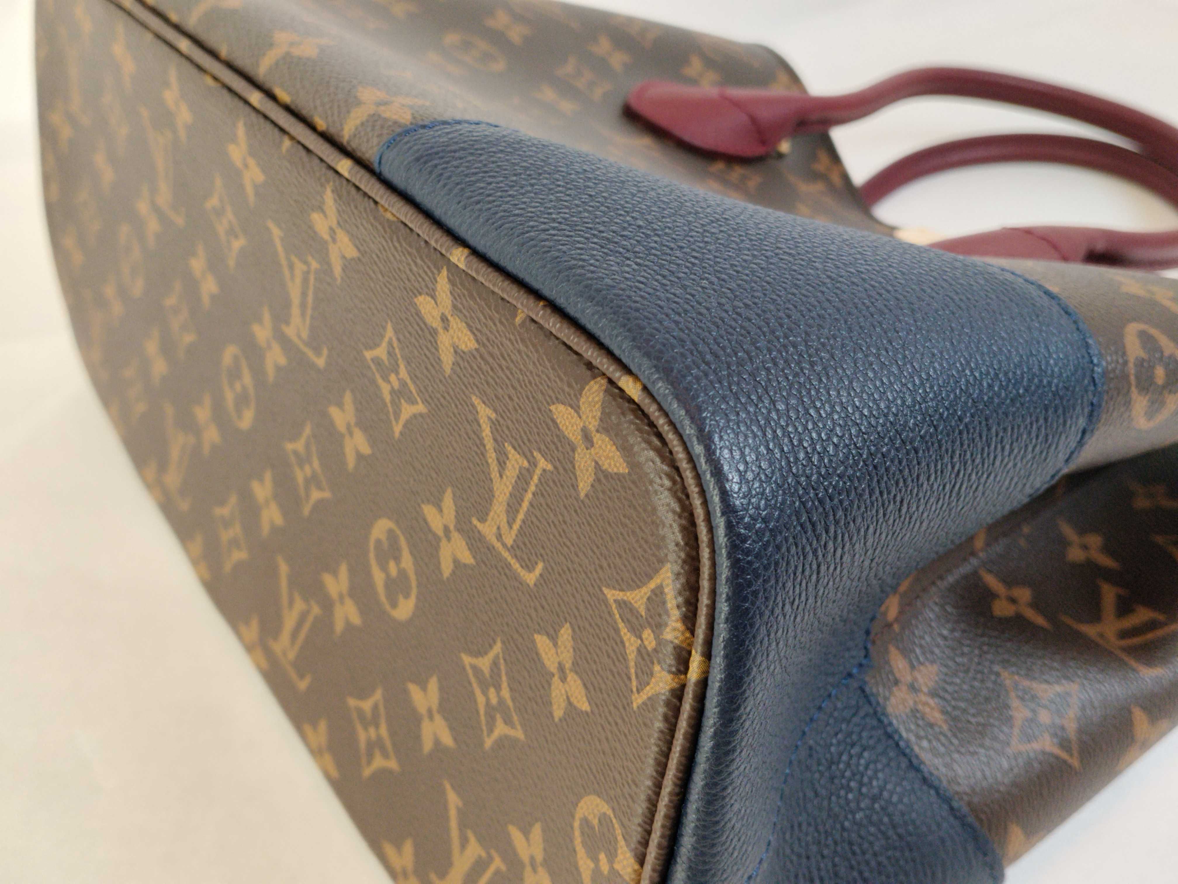Monogram Flandrin Monogram M43169 Navy Handbag — view 7