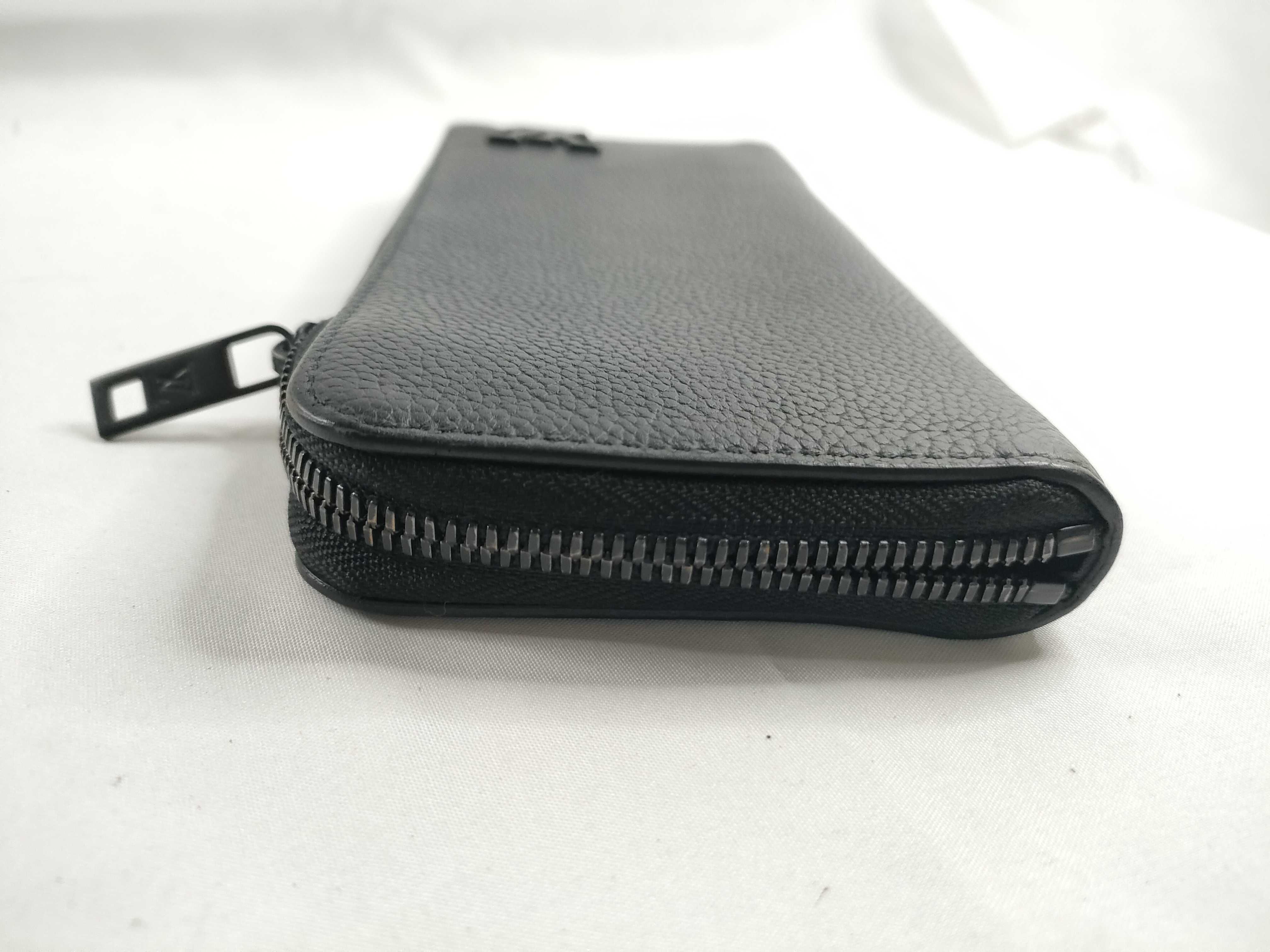 LV Aerogram Zippy Wallet M81743 Noir (Fiber Optic ID detected) Includes Box and Dust Bag — view 5
