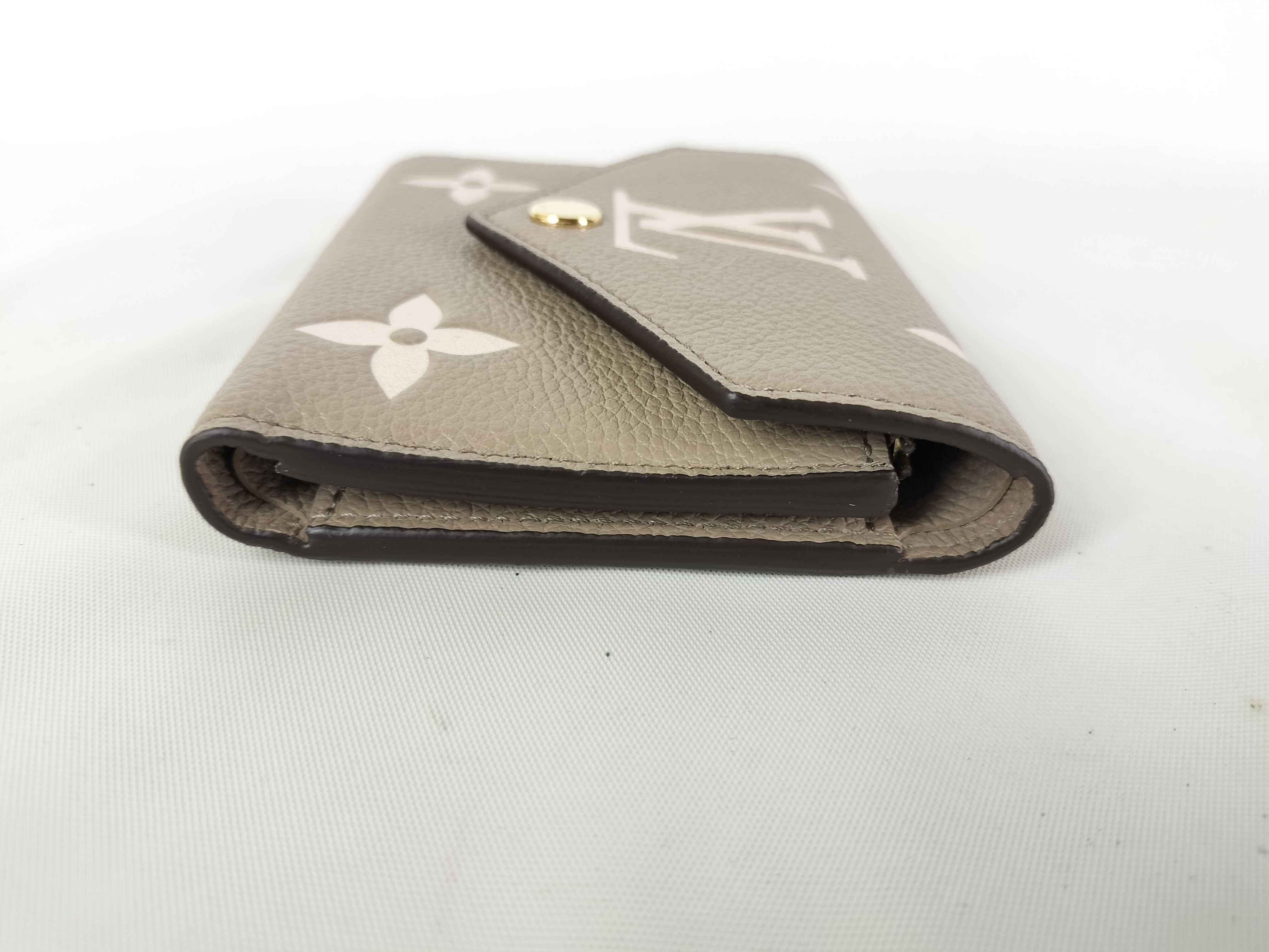 M81861 / Portefeuille Victorine / Bicolor / Empreinte Wallet — view 3