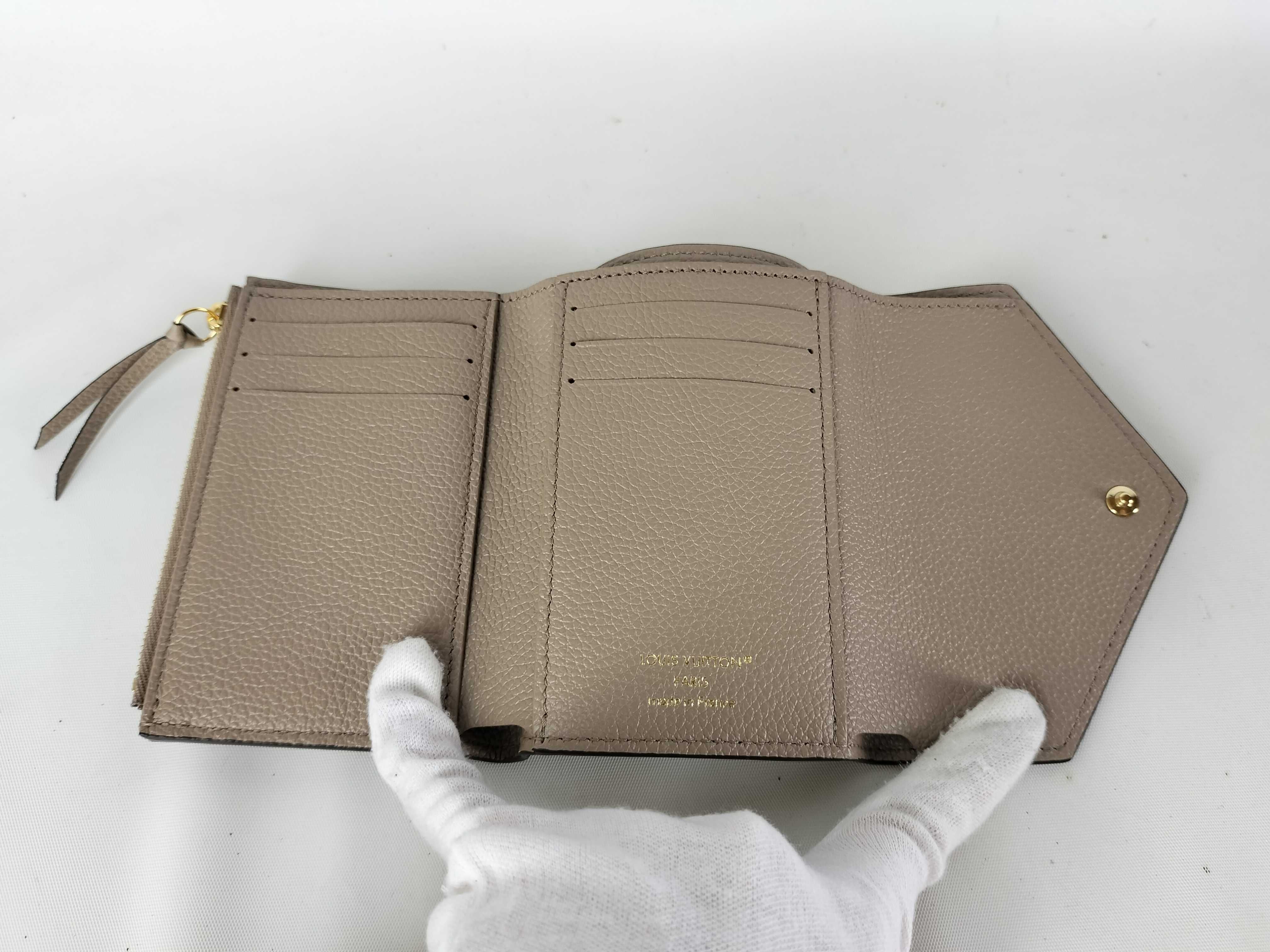 M81861 / Portefeuille Victorine / Bicolor / Empreinte Wallet — view 6