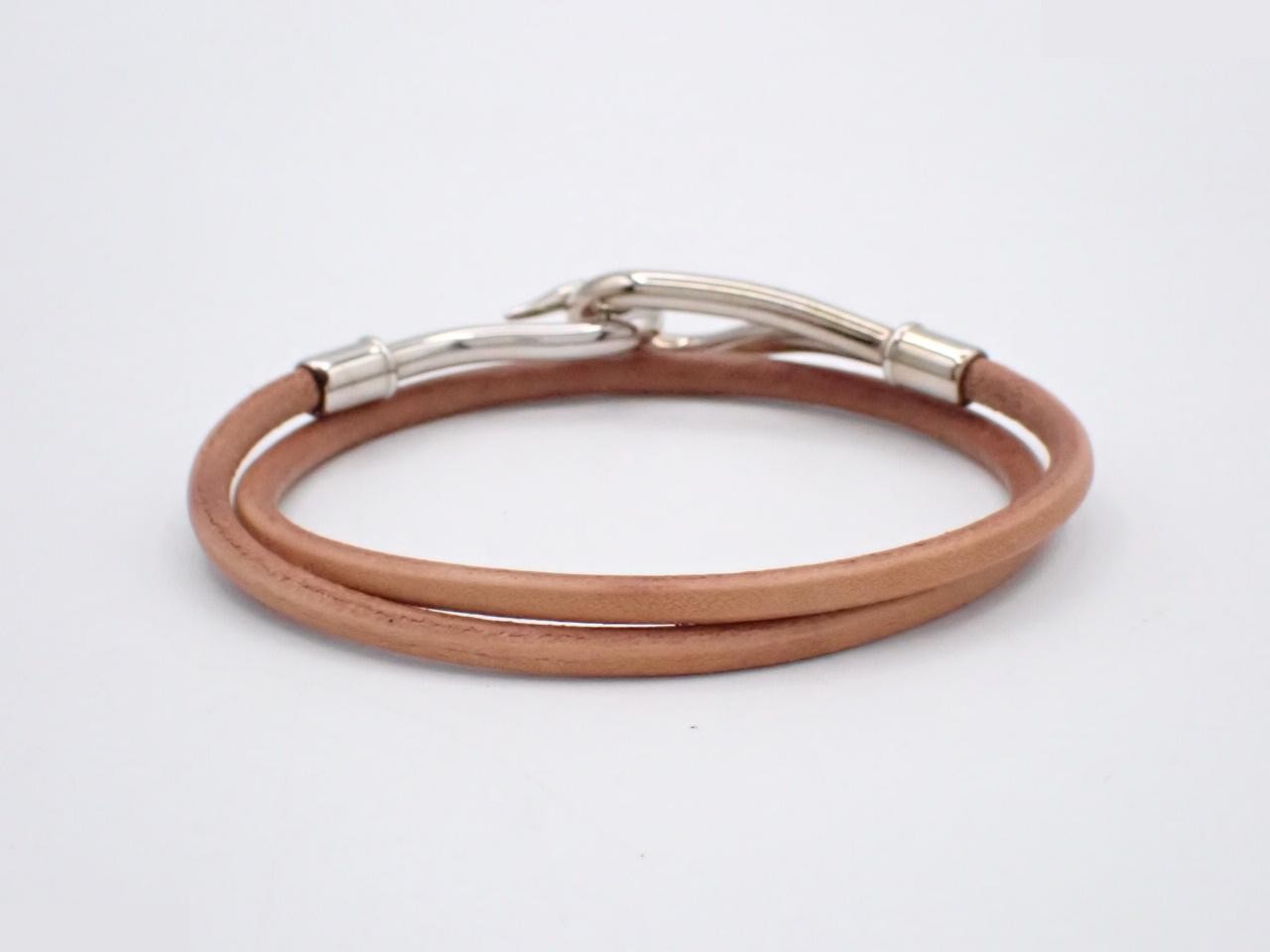 Jumbo choker, calfskin, brown, wrist circumference approximately 18cm — view 2