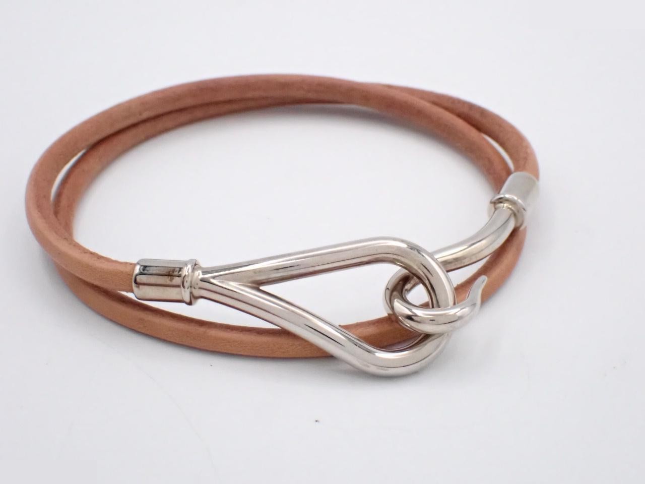 Jumbo choker, calfskin, brown, wrist circumference approximately 18cm — view 3