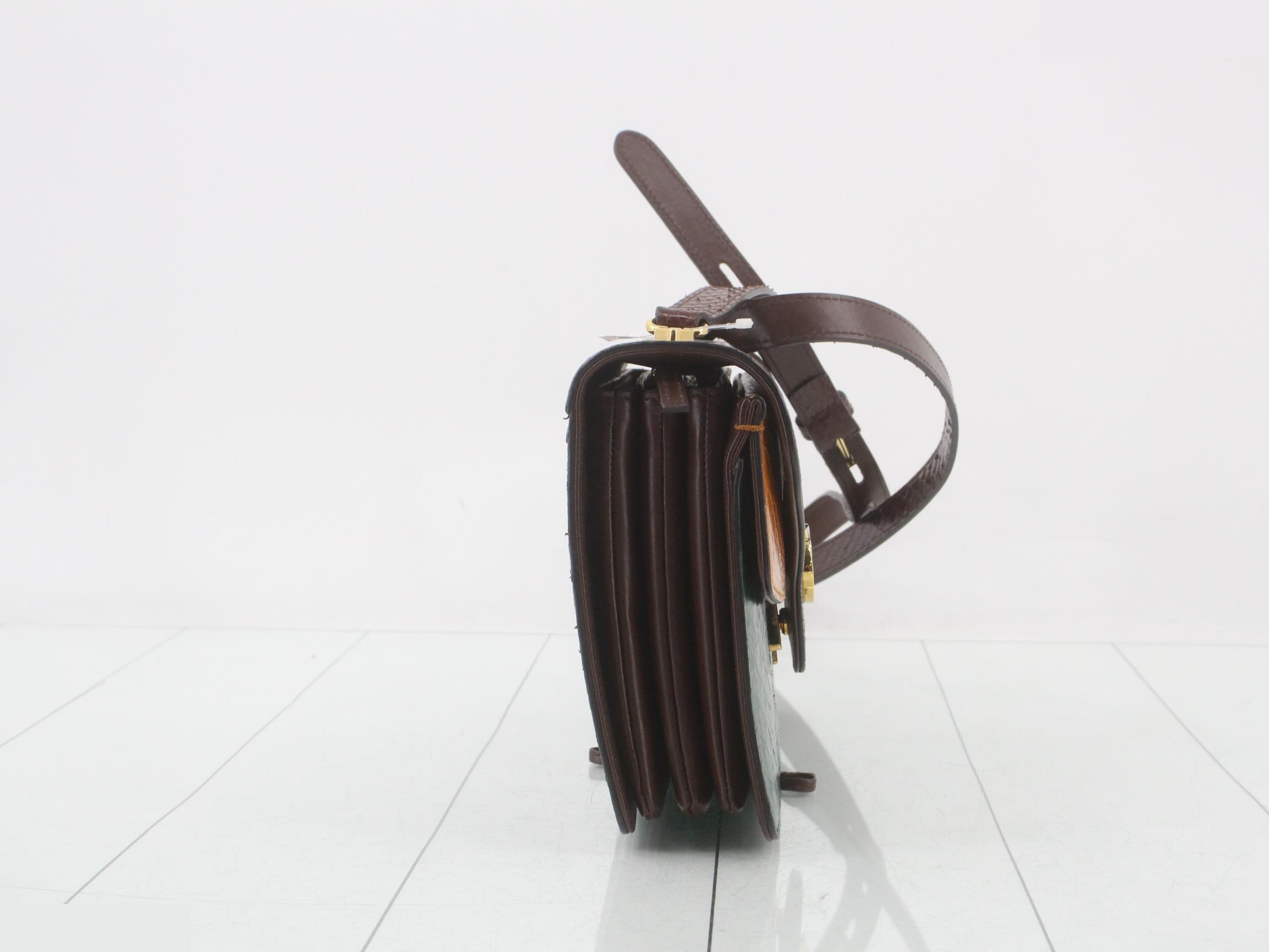 Interlocking G Python 550131 Leather Shoulder Bag — view 4
