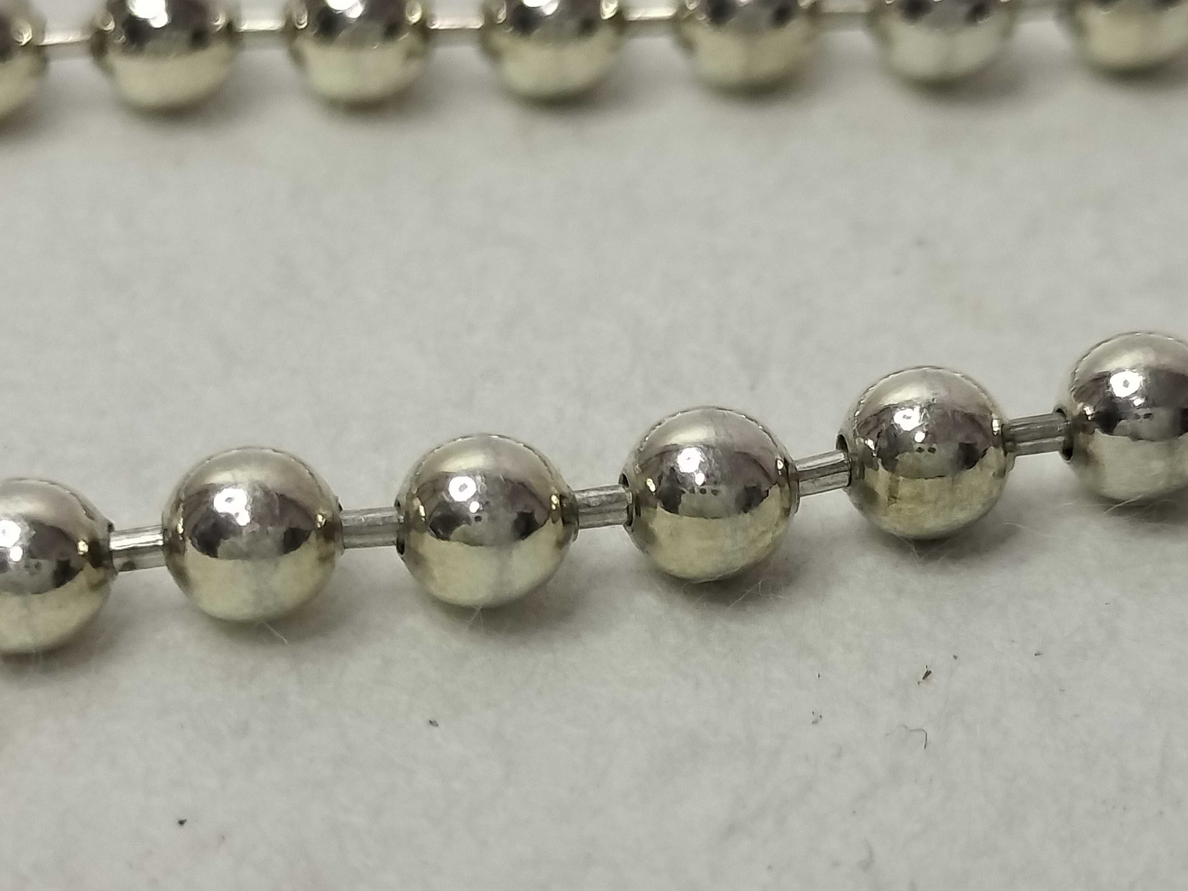 Ag925 Interlocking G Heart Ball Chain Bracelet 12.95g Accessories: Dust bag Bracelet/Bangle — view 7